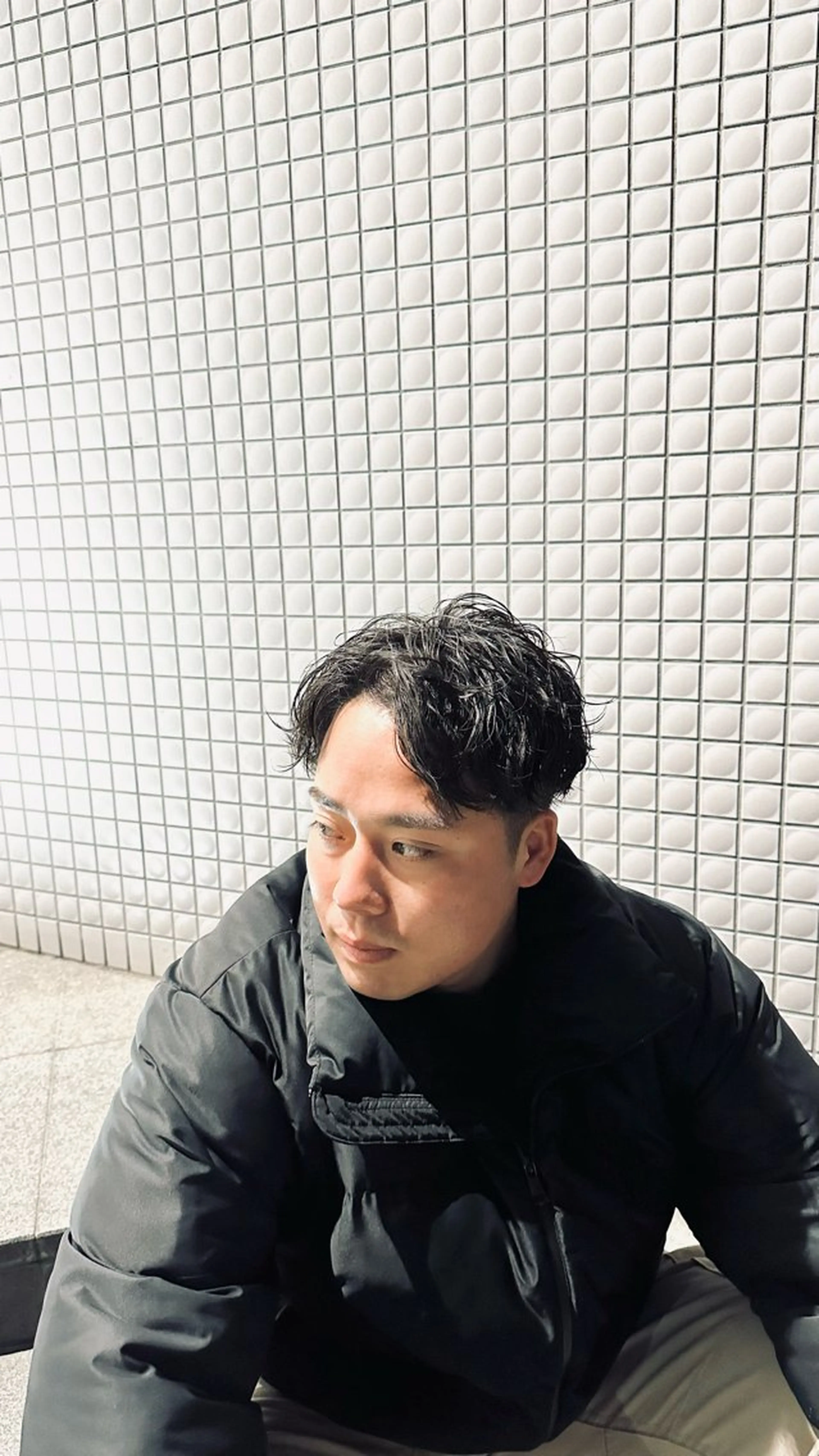 ショート パーマ メンズ メンズパーマ カット パーマ 💈メンズパーマ💈 ナカザワ　　リョウのヘアスタイル