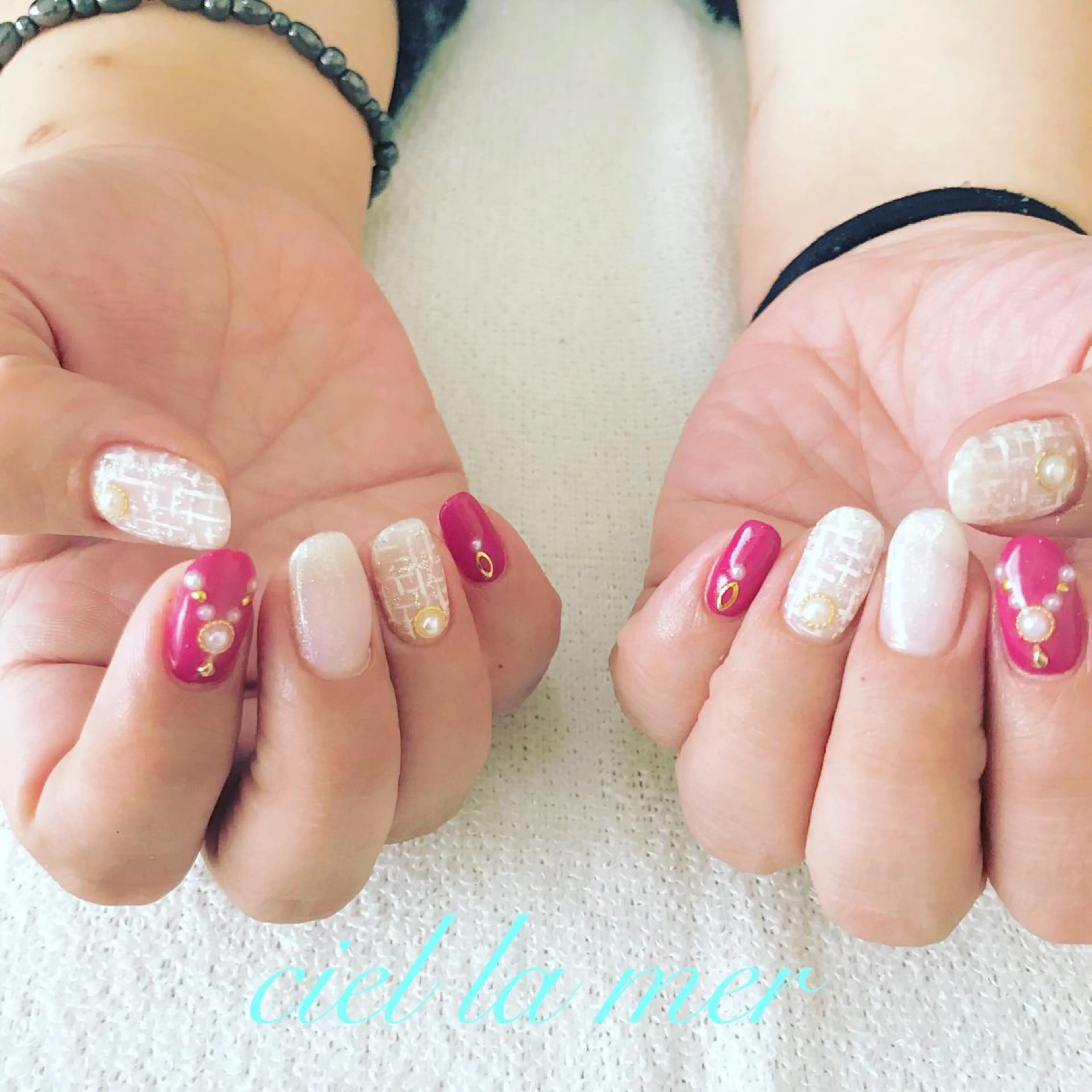 ネイル ハンドネイル フットネイル ciel la merのネイルデザイン