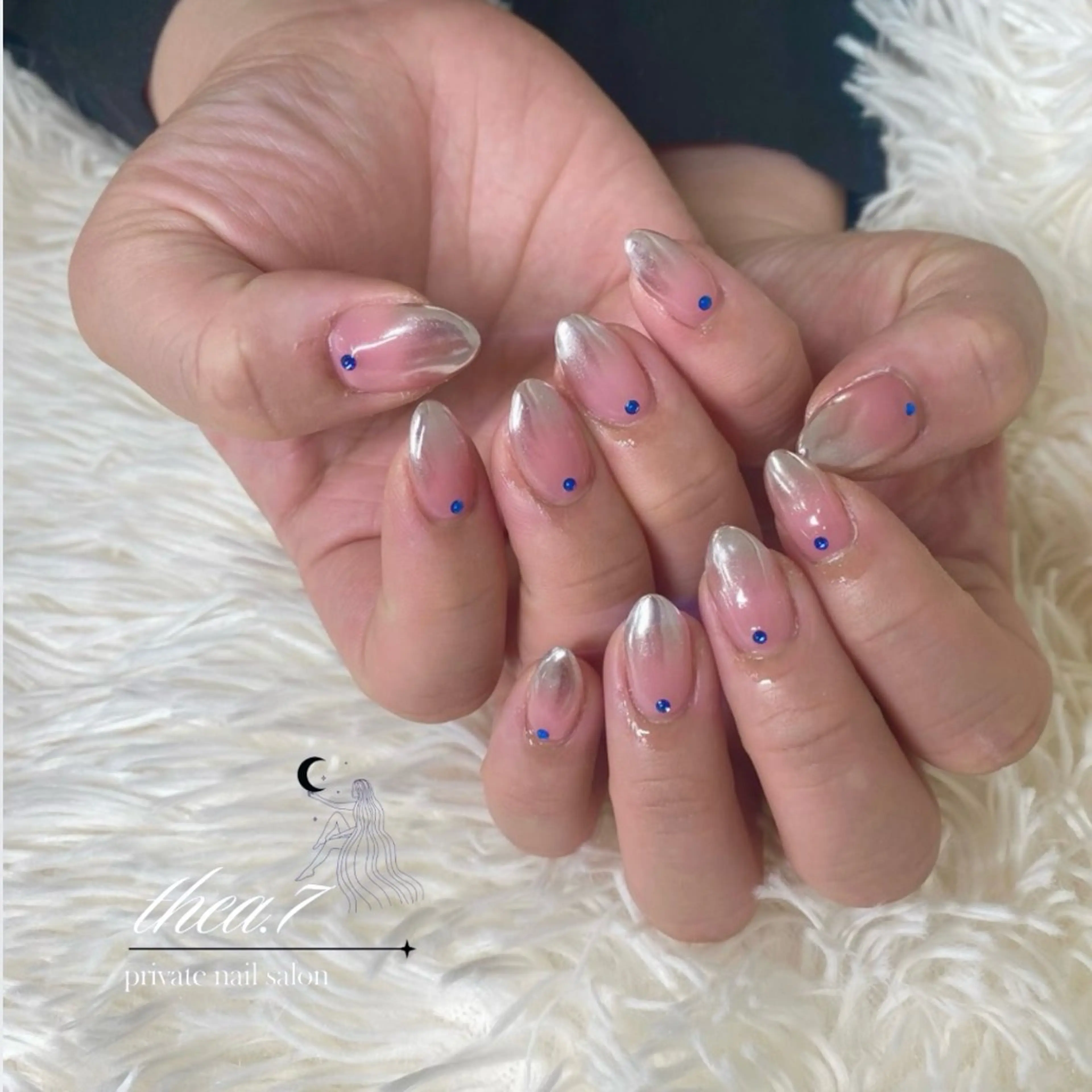 ネイル ミラーネイル ハンドネイル thea.7 【テアナ】のネイルデザイン