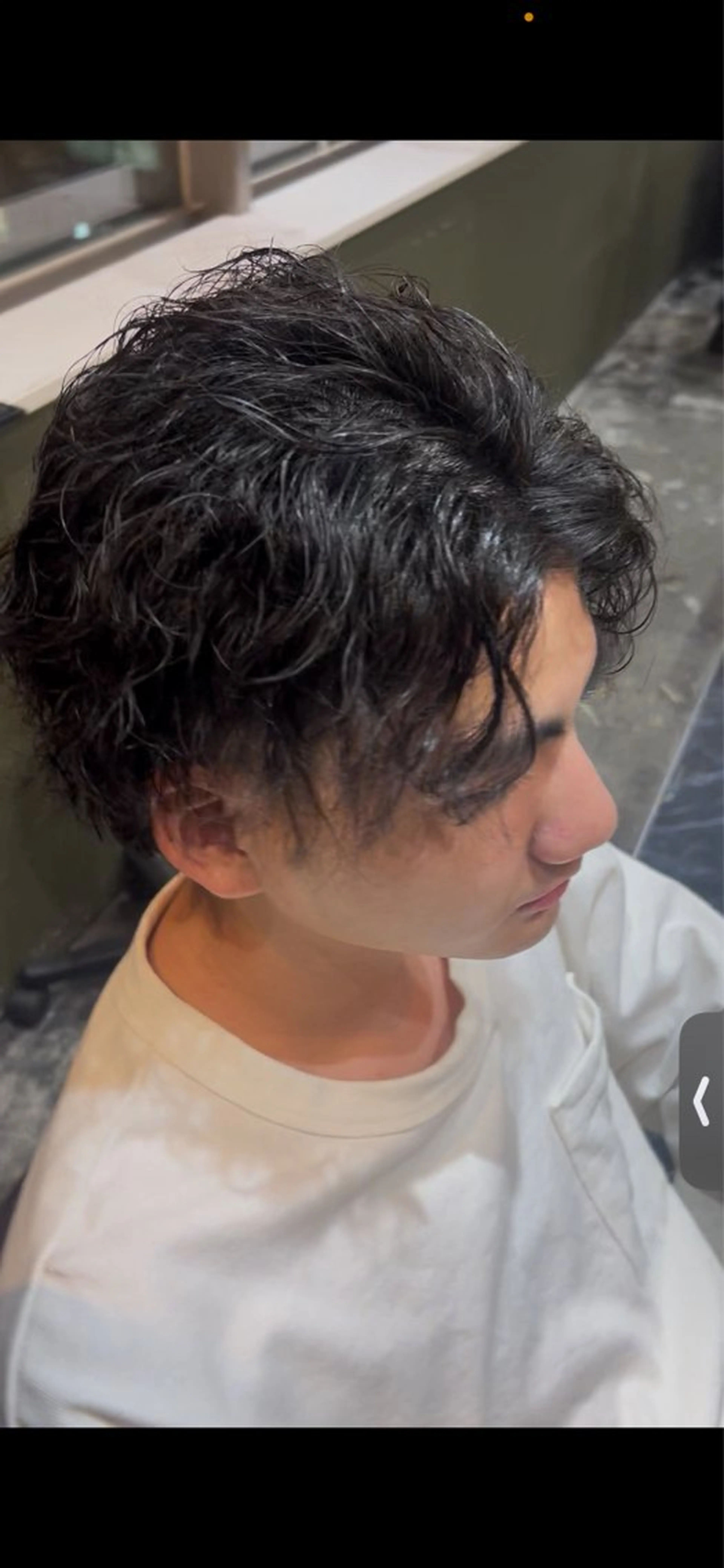 パーマ 松波 慧太のヘアスタイル