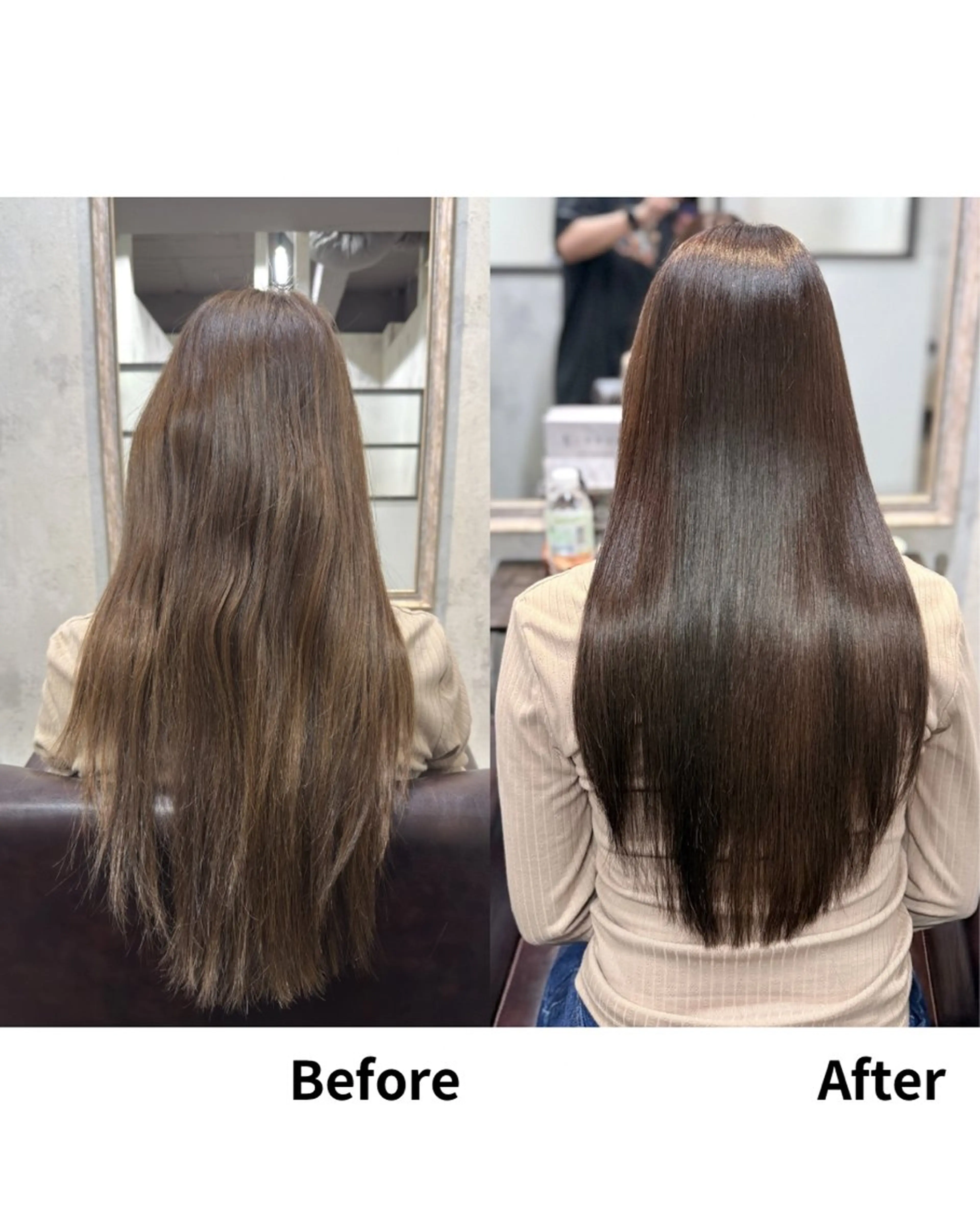 ロング カット ヘアカラー トリートメント 池袋/髪質改善/ 美髪矯正/ボブのヘアスタイル