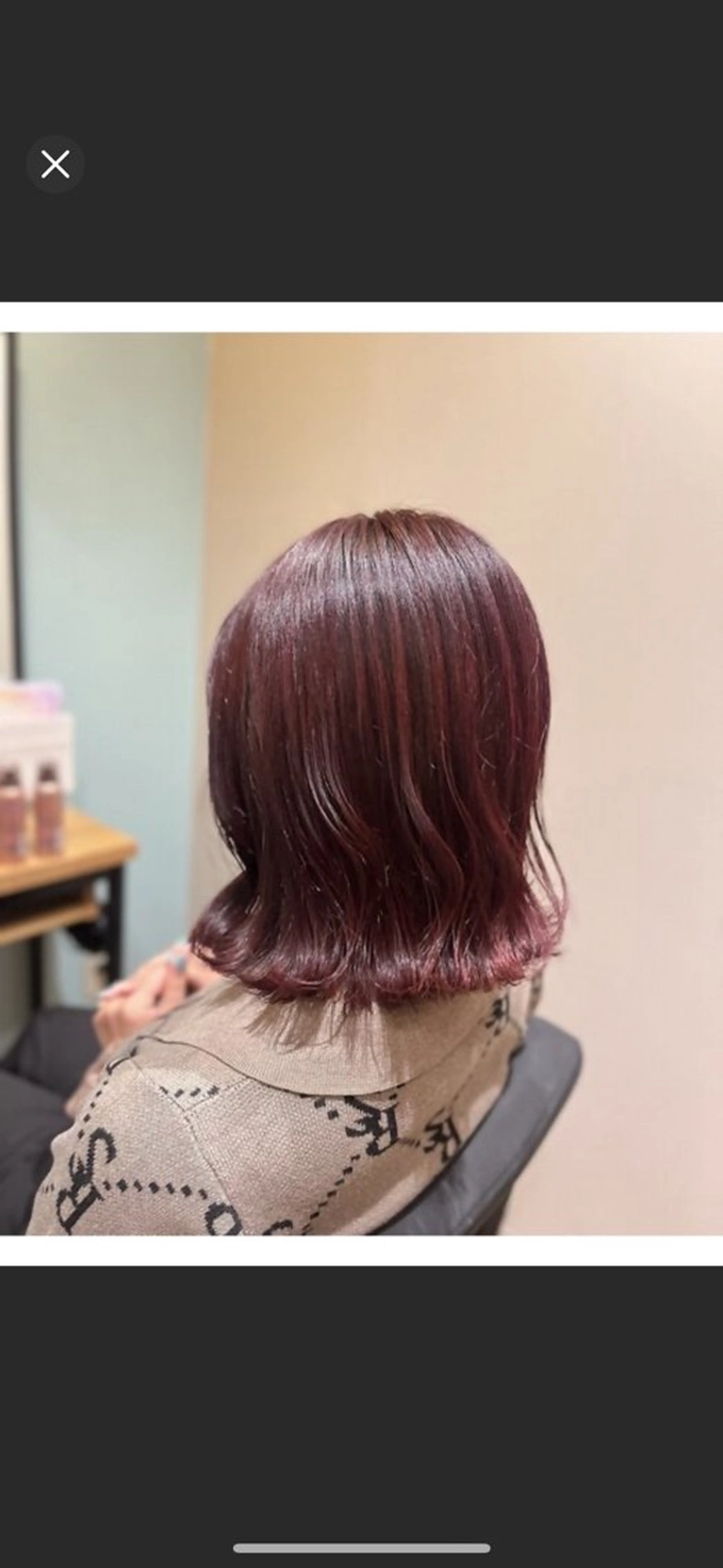 ミディアム 森 いずなのヘアスタイル