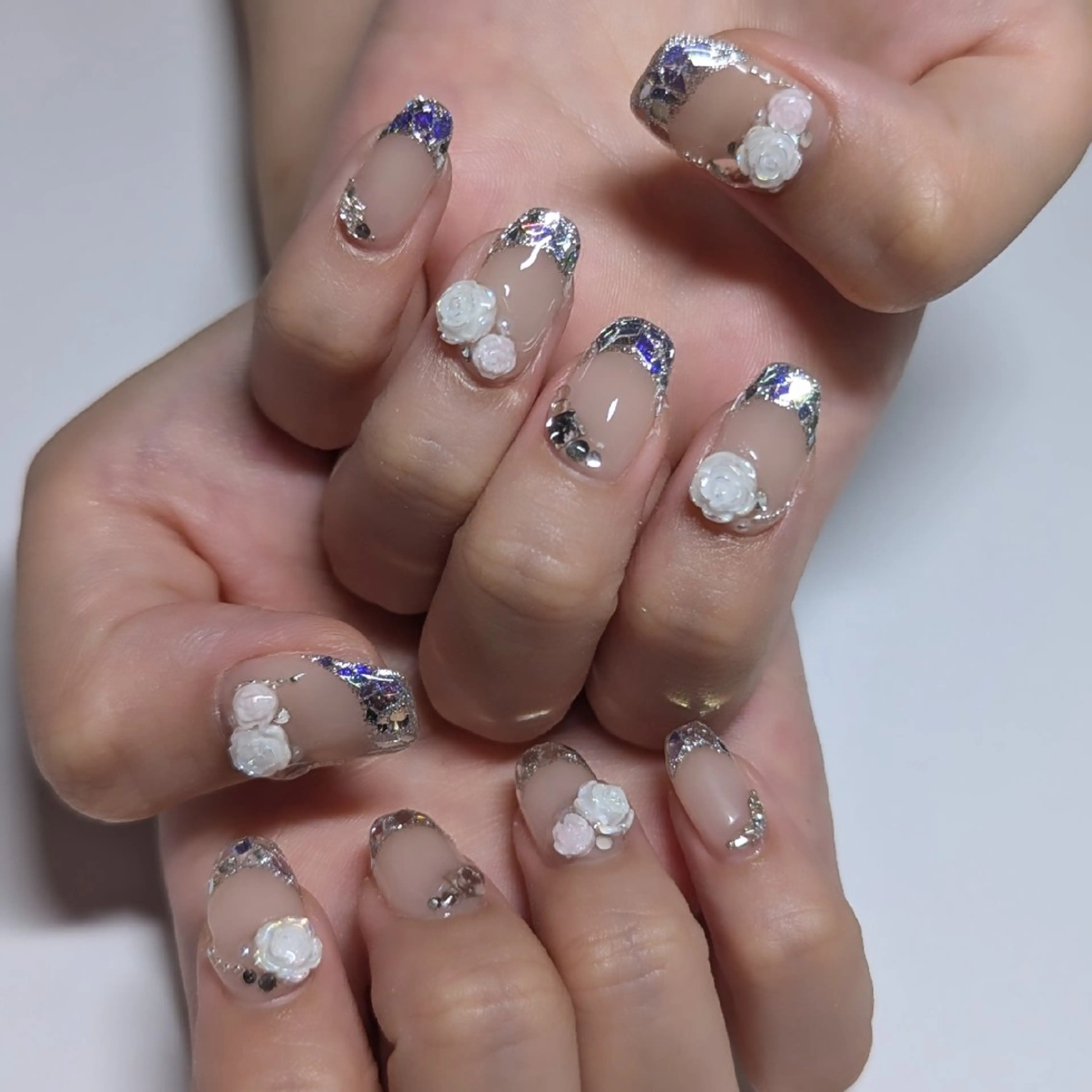 ネイル 長さ出し ハンドネイル ☆ KANON☆のネイルデザイン