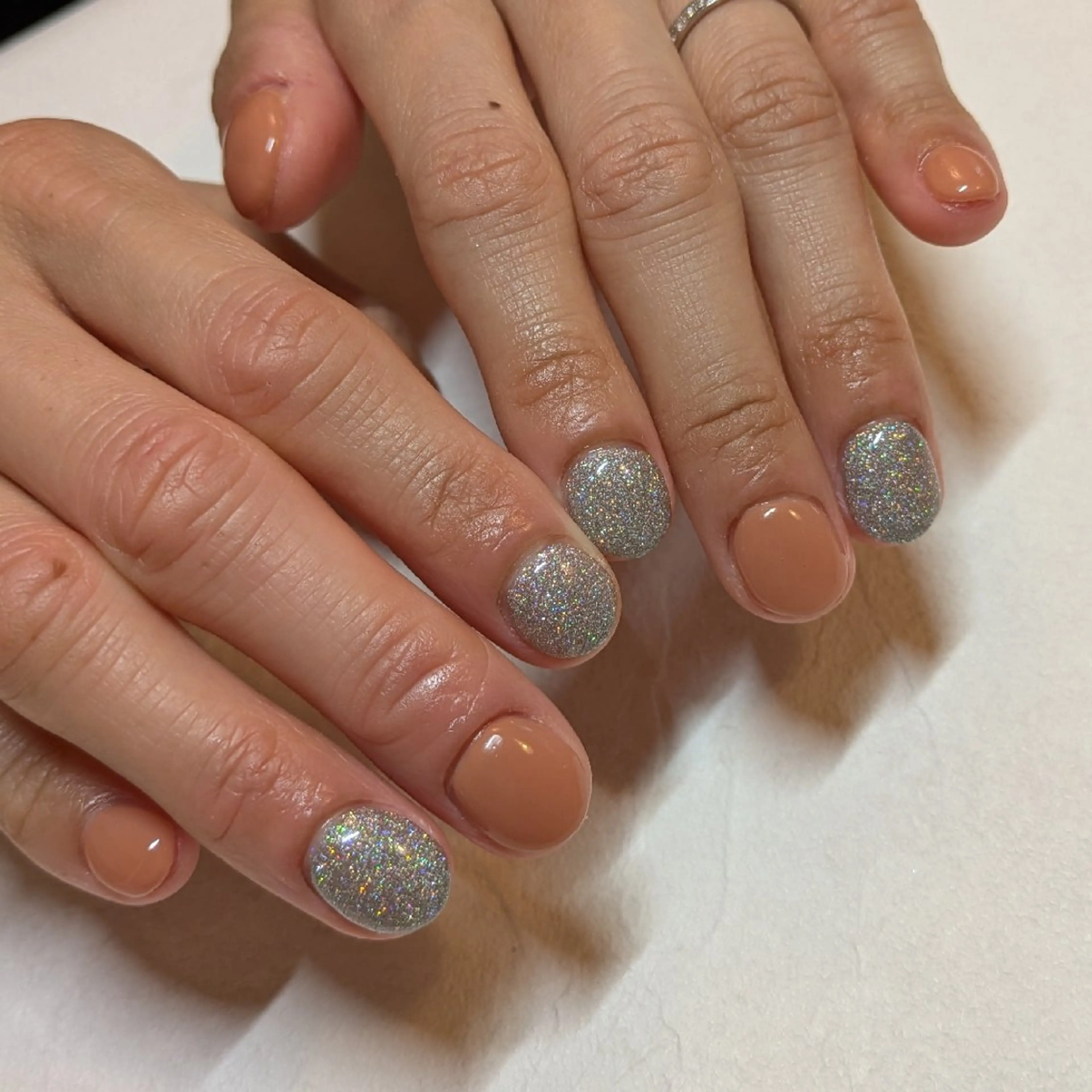 ネイル シンプルネイル ジェヌインネイル 河内のネイルデザイン