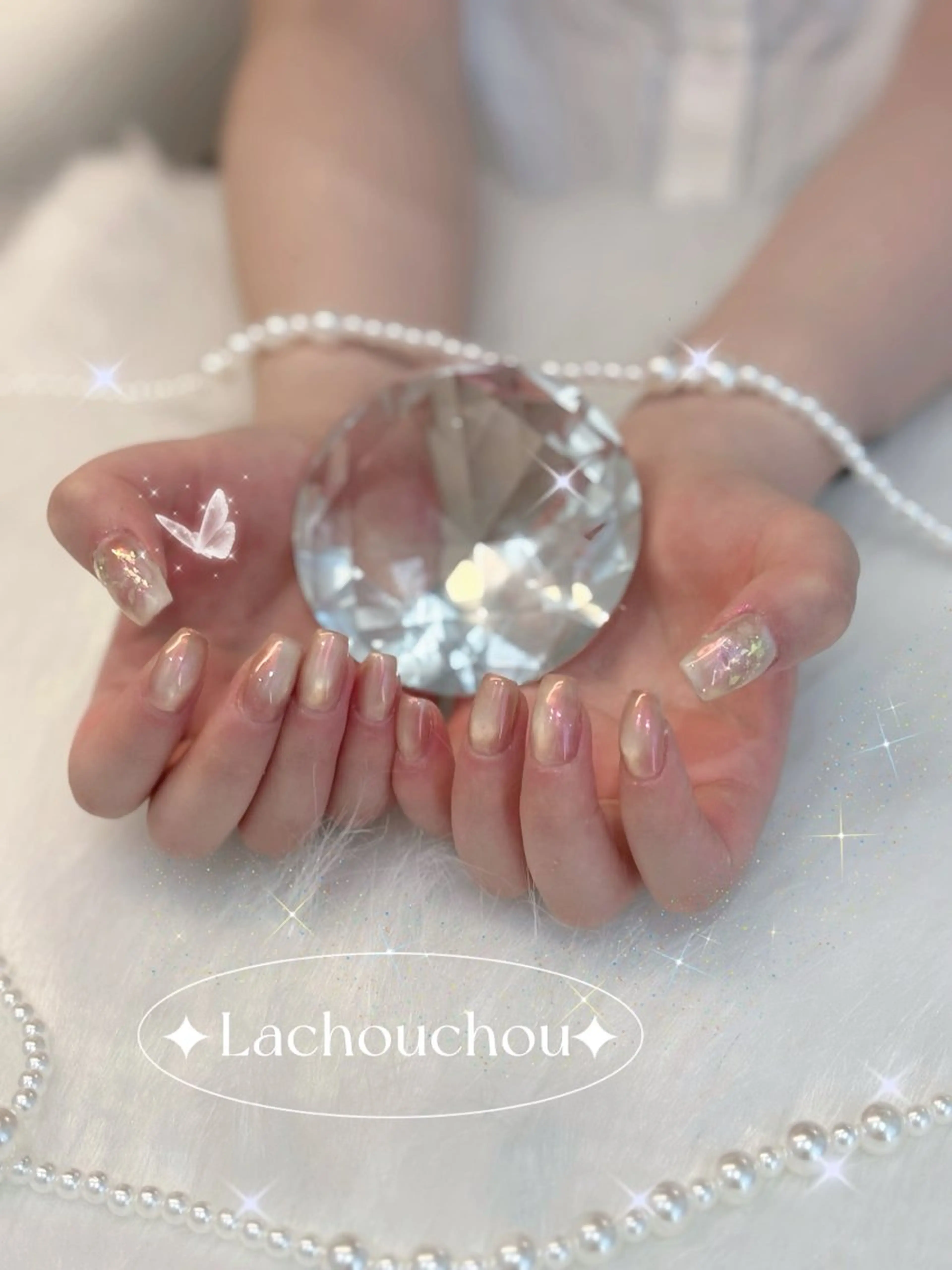 ネイル ハンドネイル La chouchou所属・透明感/フィルイン/ 亀戸5分ラシュシュのネイルデザイン