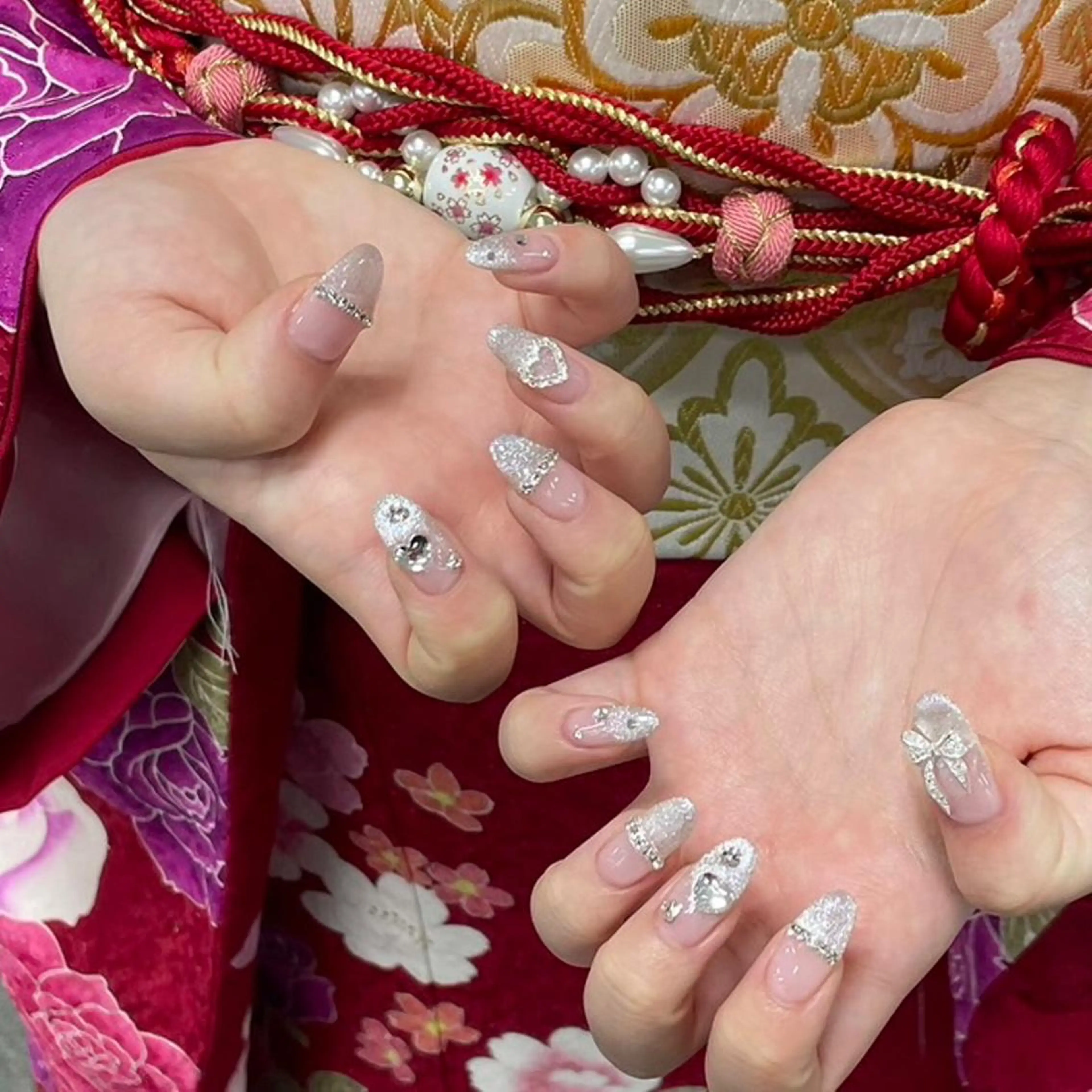 ネイル 成人式 ui nailのネイルデザイン