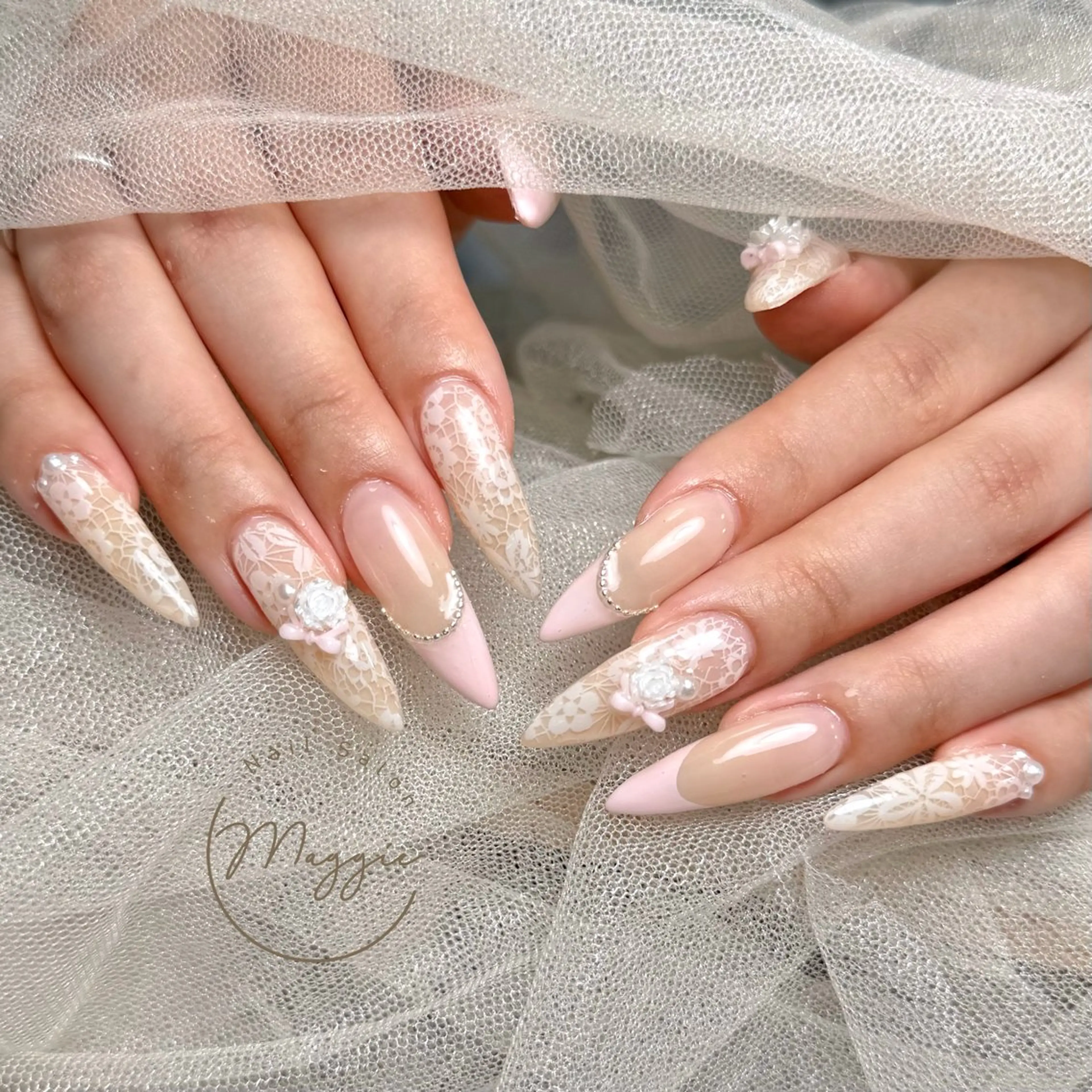 ネイル ハンドネイル Maggie Nail🦩のネイルデザイン