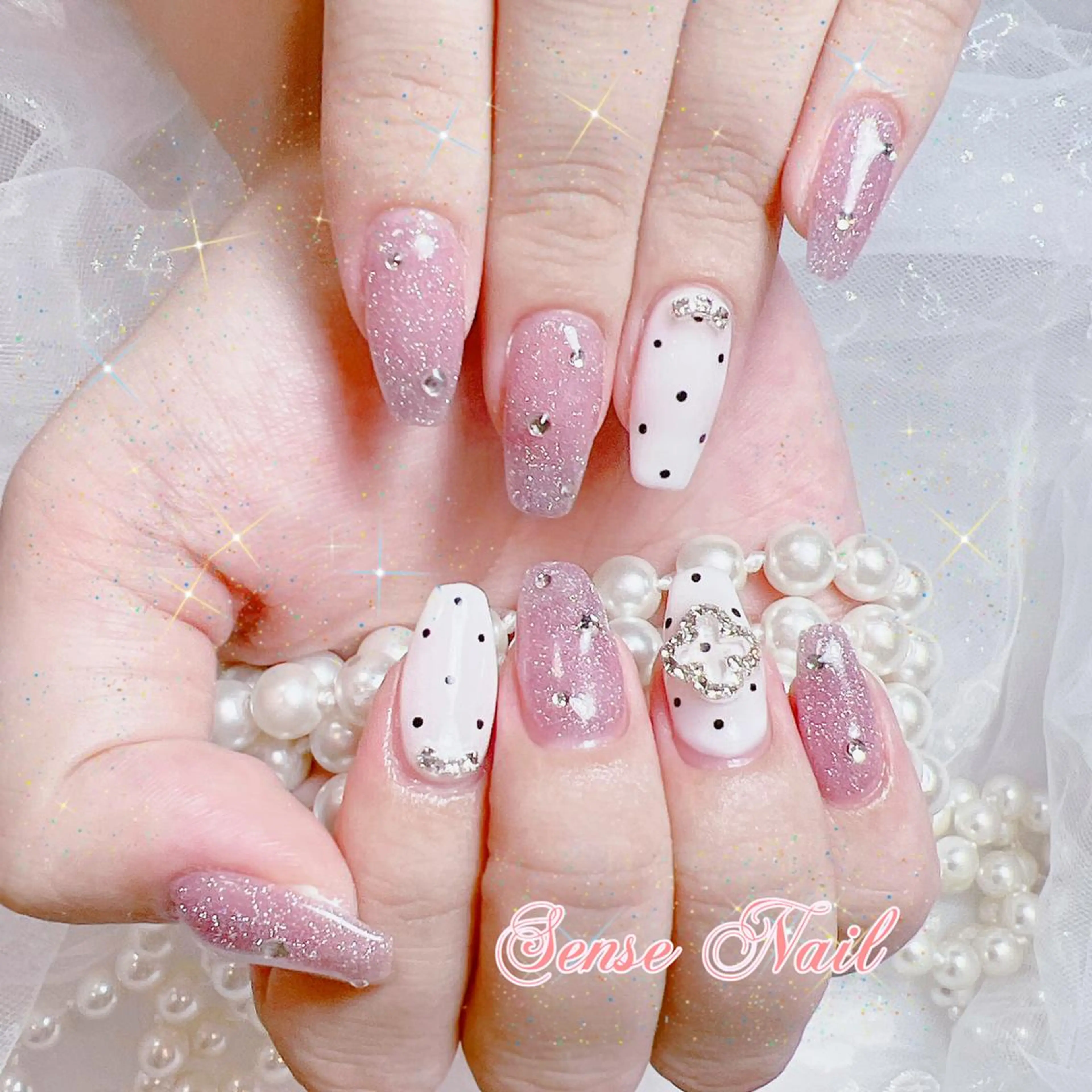 ネイル ハンドネイル Bunny 🐰のネイルデザイン