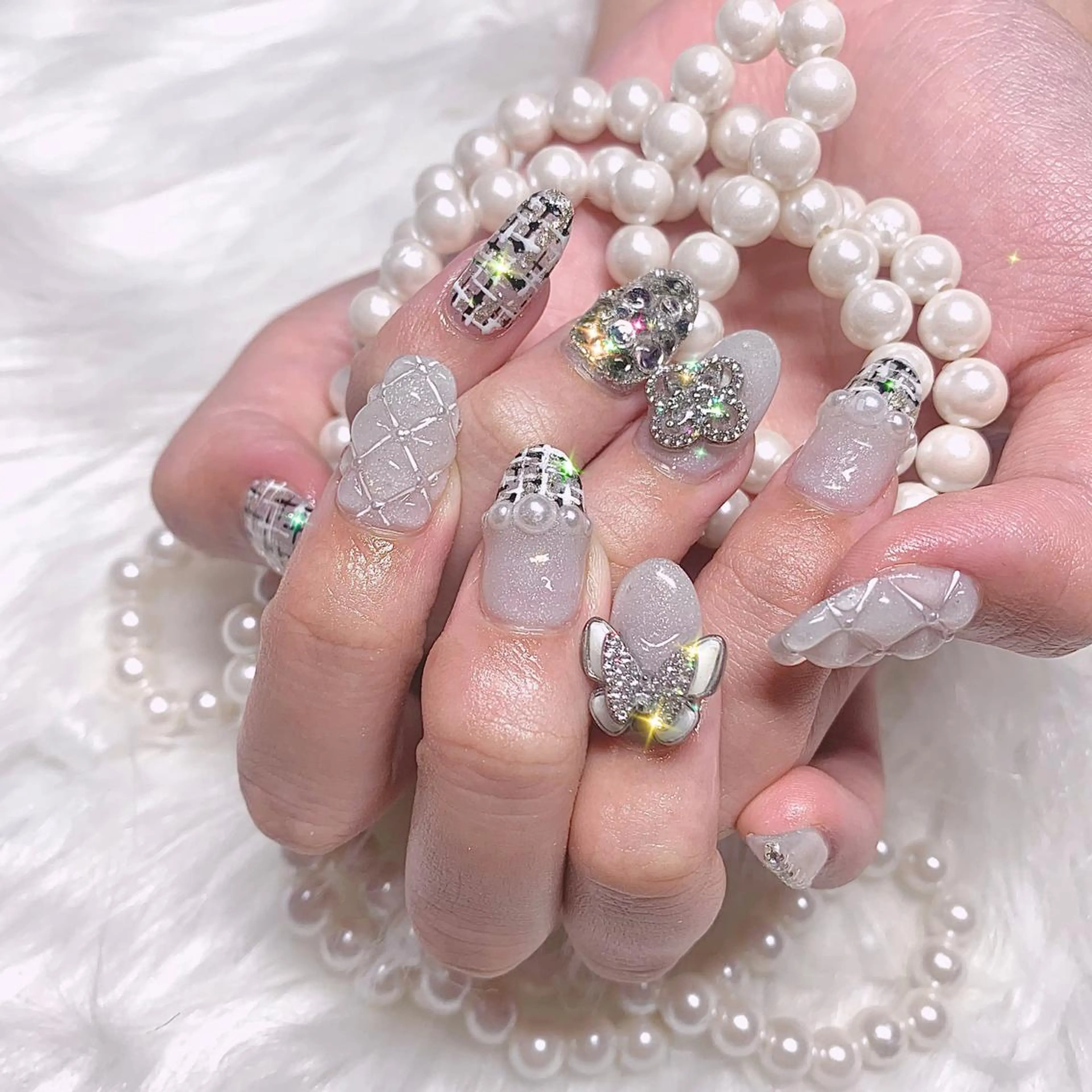 ネイル 冬ネイル élu by Noriko 前原のネイルデザイン