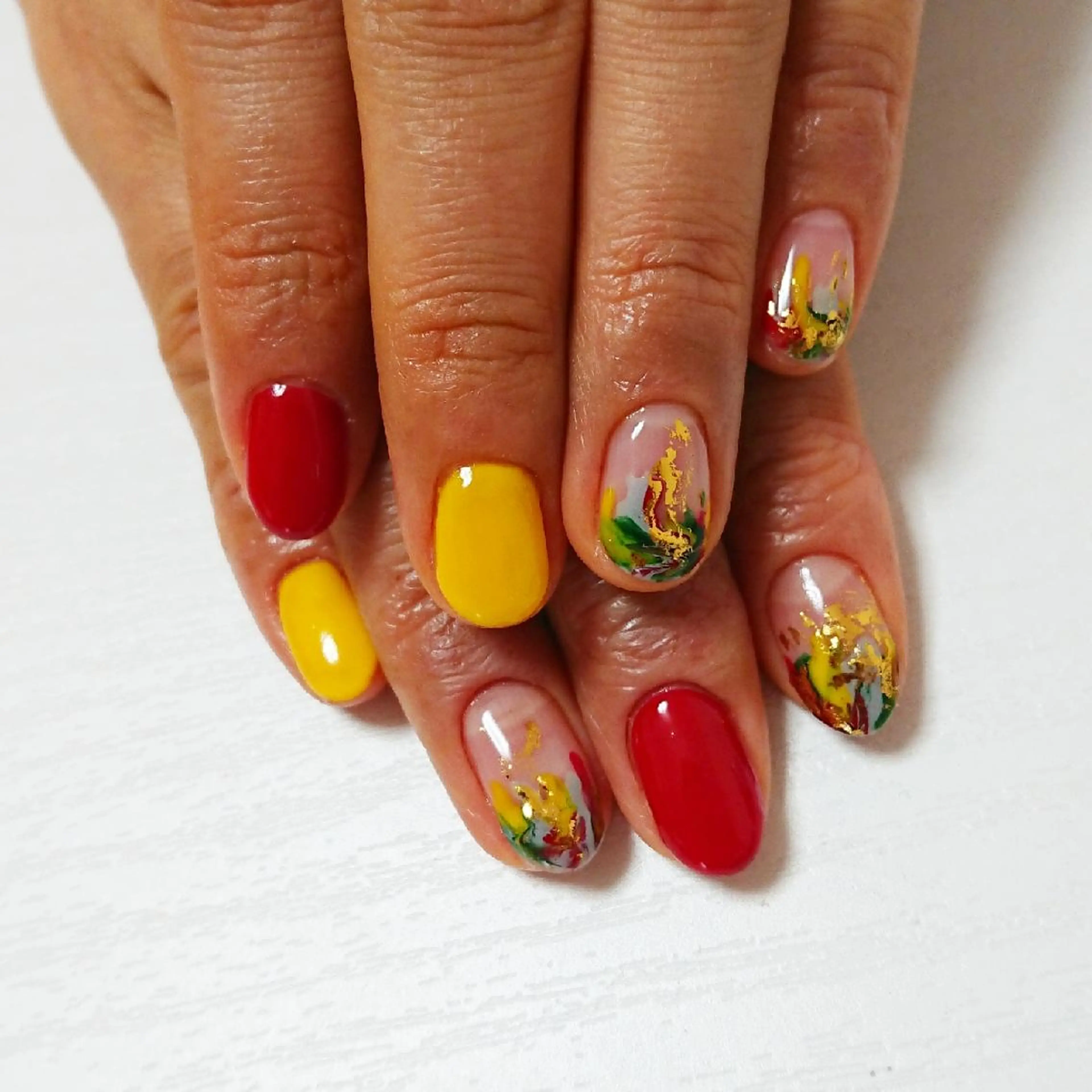 ネイル ショートネイル ハンドネイル Lilith Nailのネイルデザイン