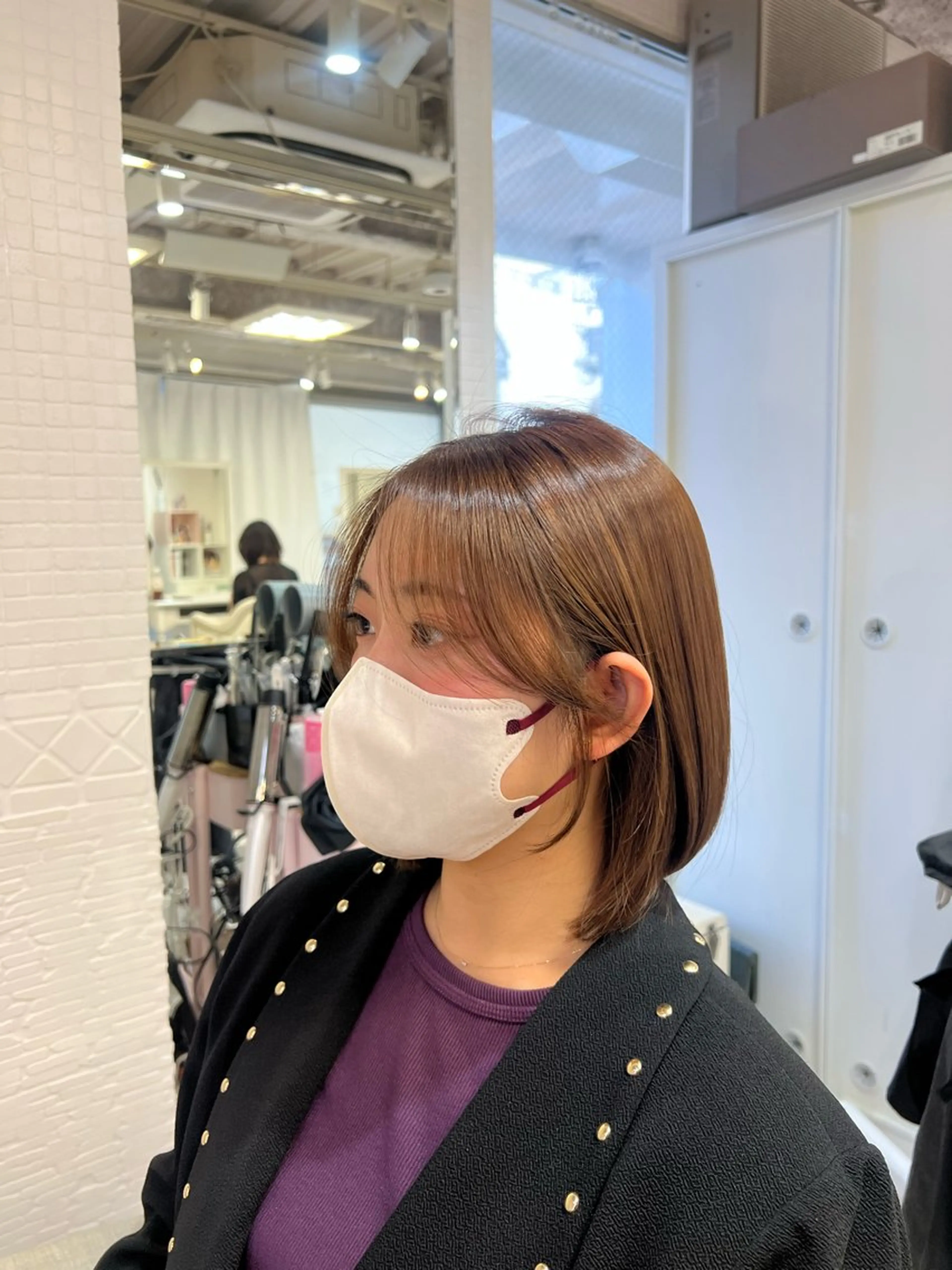 ショート ボブ ショートヘア KON.原宿所属・籠倉 蓮のヘアスタイル