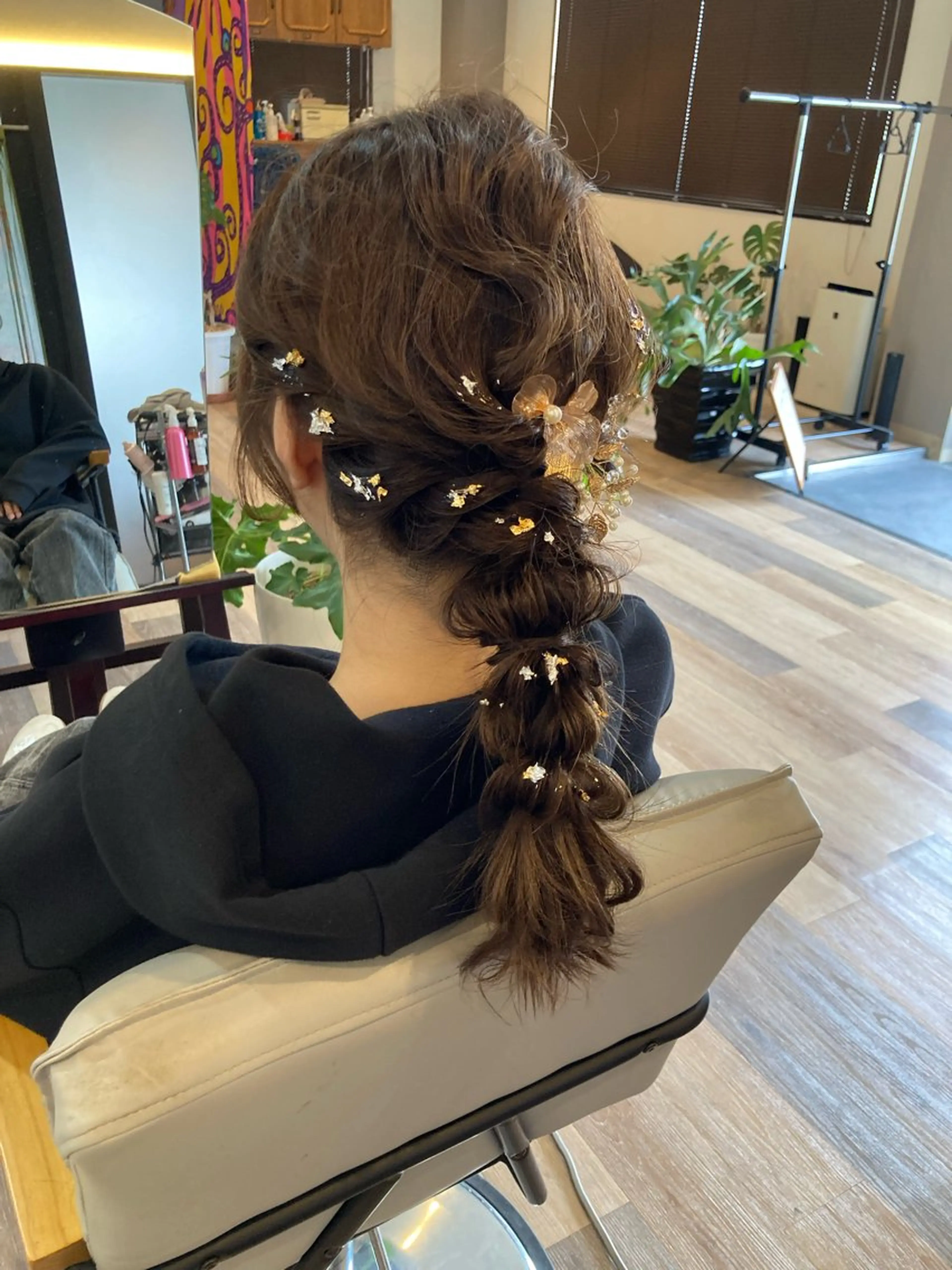 ロング ヘアセット 中野 紹江のマツエク・マツパデザイン