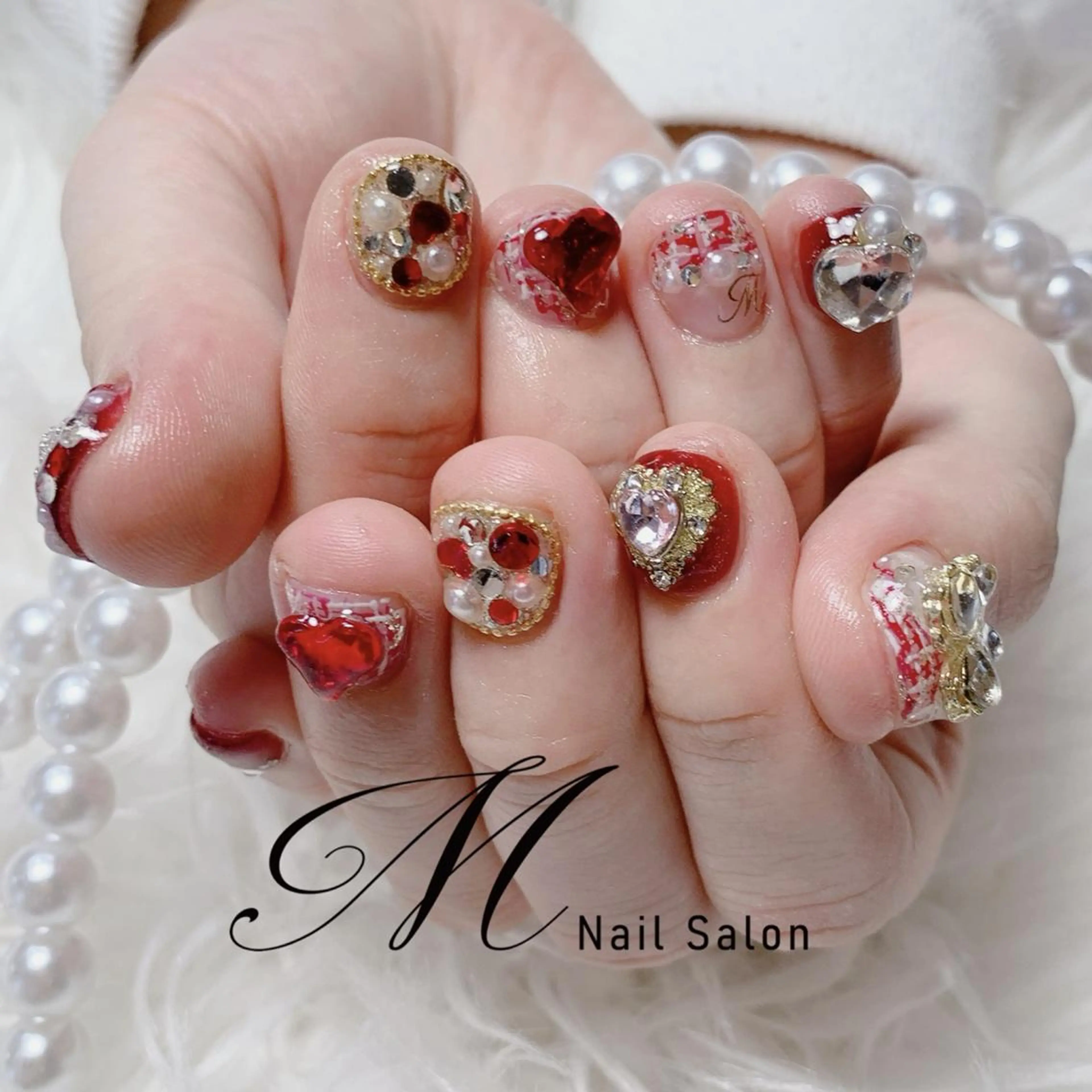 ネイル ✨M Nail✨池袋 パラジェル取扱店①のネイルデザイン