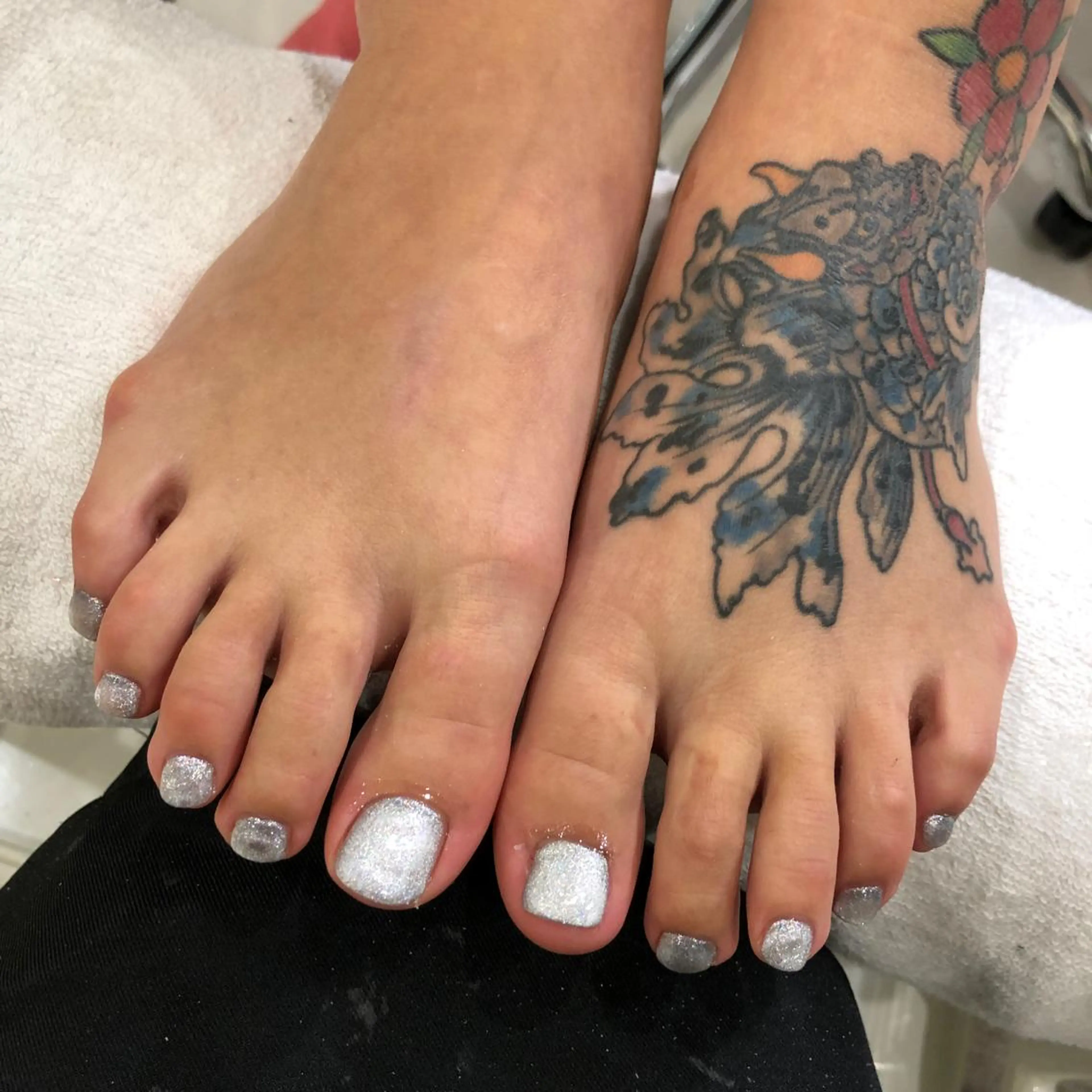 ショート ネイル マグネットネイル フットネイル 《LB》ラブリエ Nail&eyeのマツエク・マツパデザイン