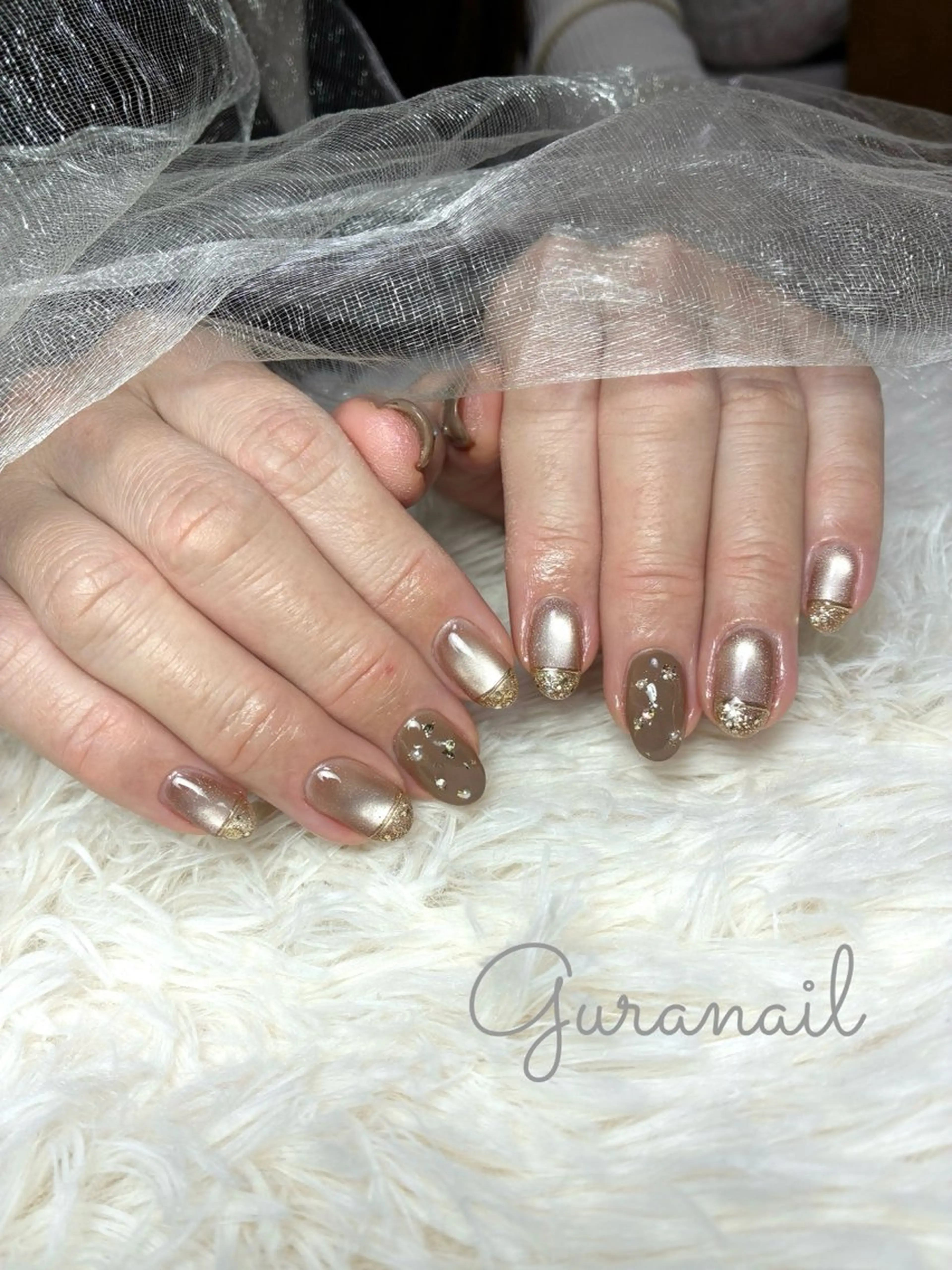 ネイル ハンドネイル Guranail Satoのネイルデザイン