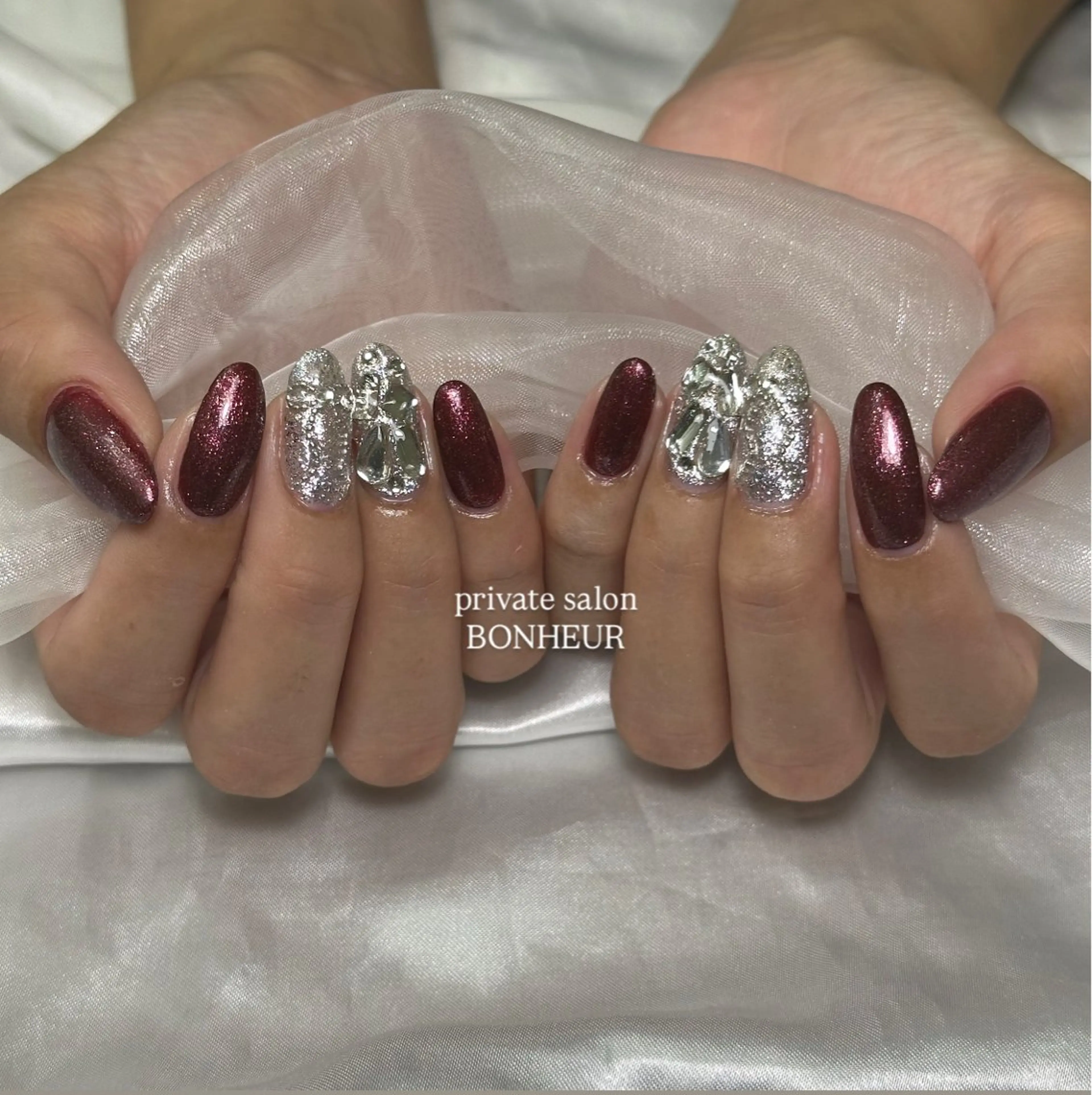 ネイル ハンドネイル BONHEUR Annaのネイルデザイン