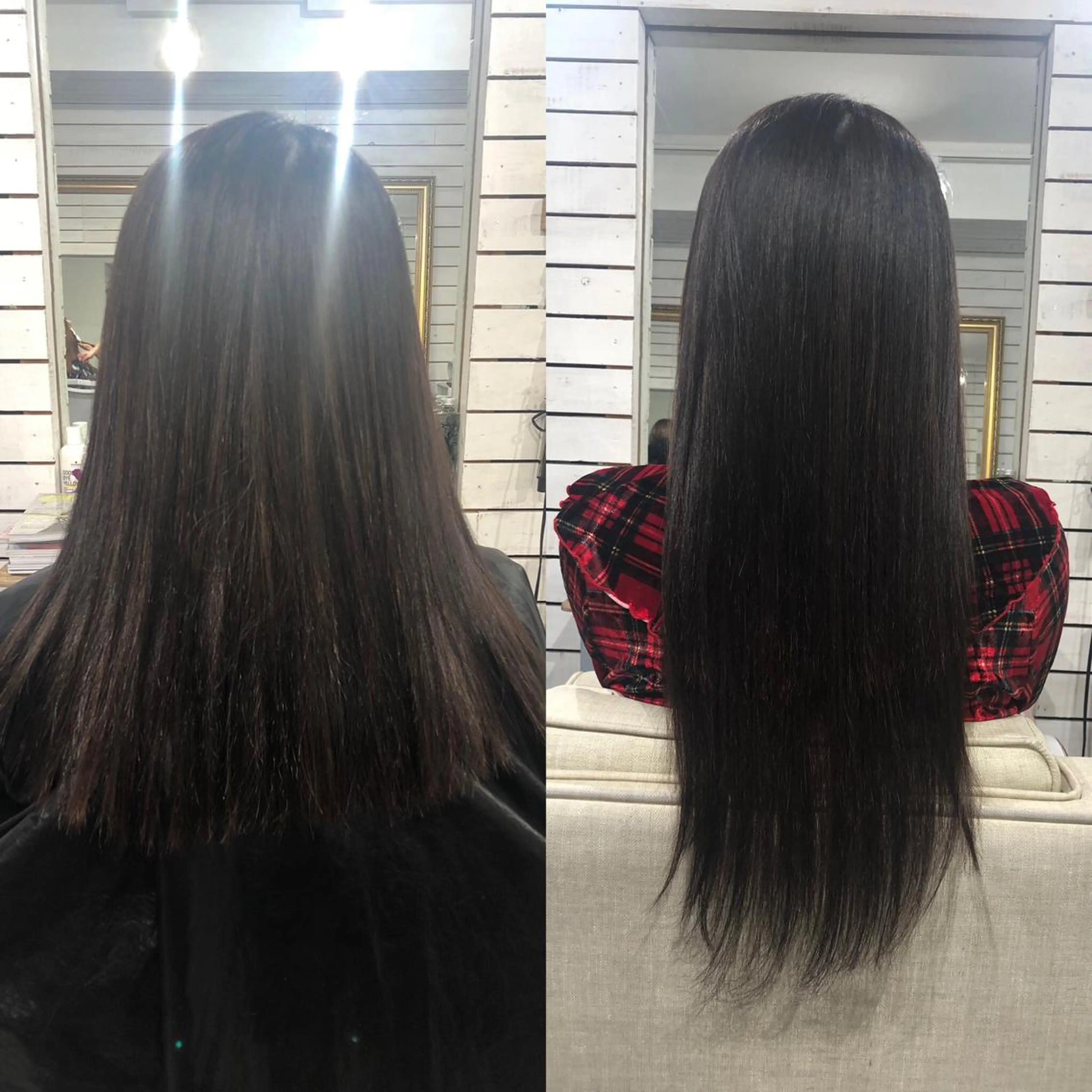 ロング カラー シールエクステ エクステ ヘアカラー エクステ 🧡艶髪ちゅるん髪 🫧🧡YUKI❄️のヘアスタイル