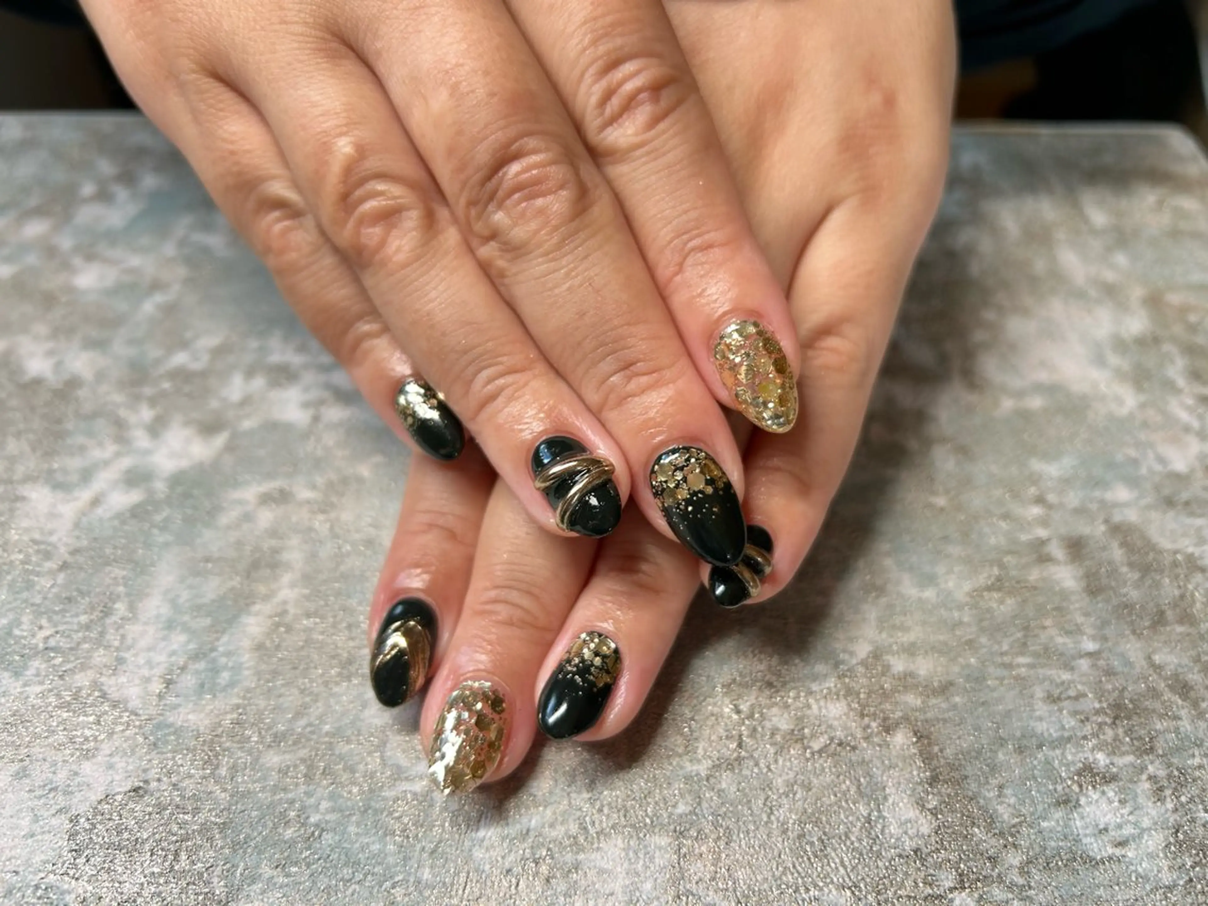 ネイル アートネイル ミラーネイル ハンドネイル Lisa’s Salonのネイルデザイン