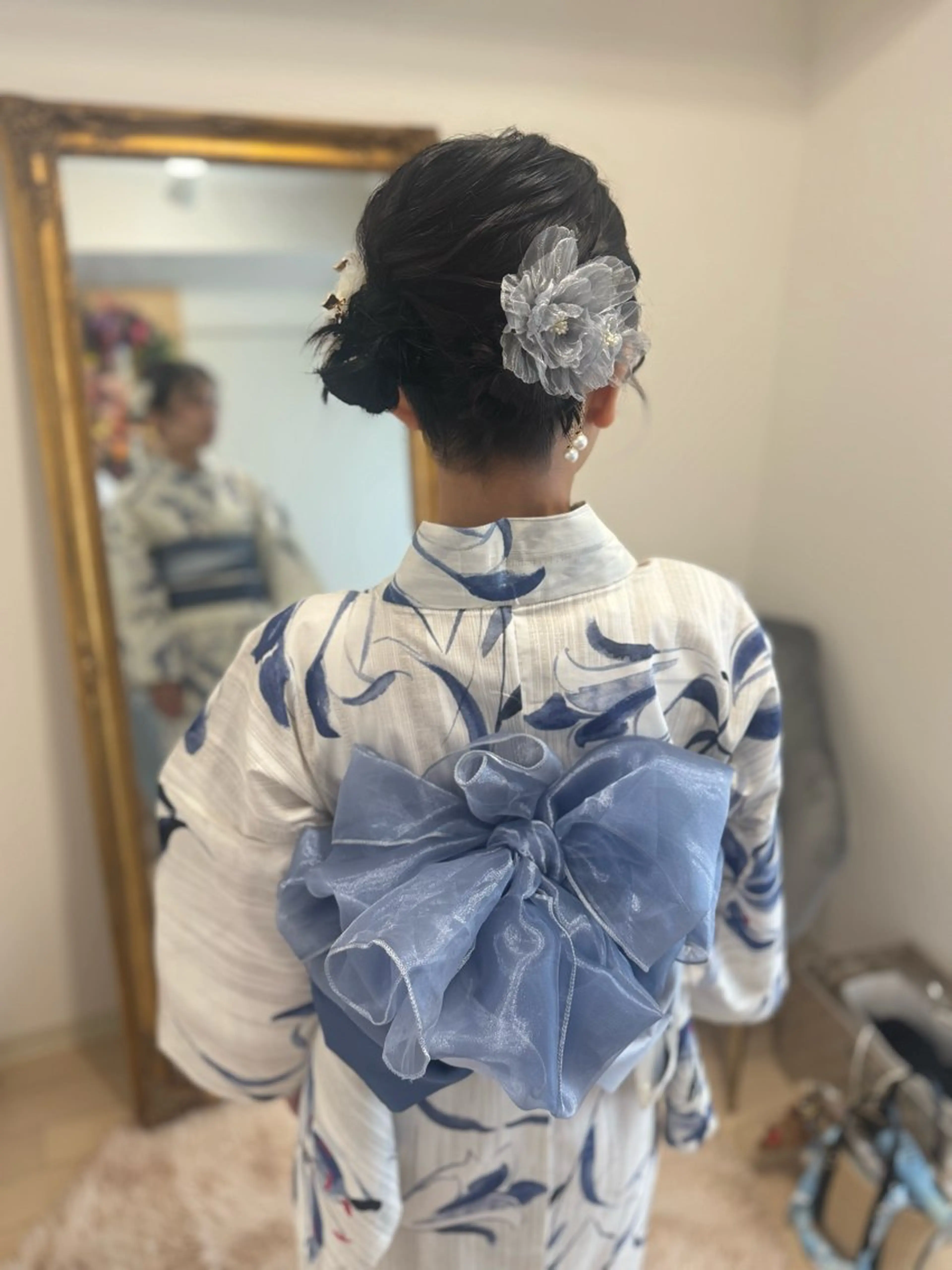 ヘアアレンジ 着付け 鷲見 望のヘアスタイル