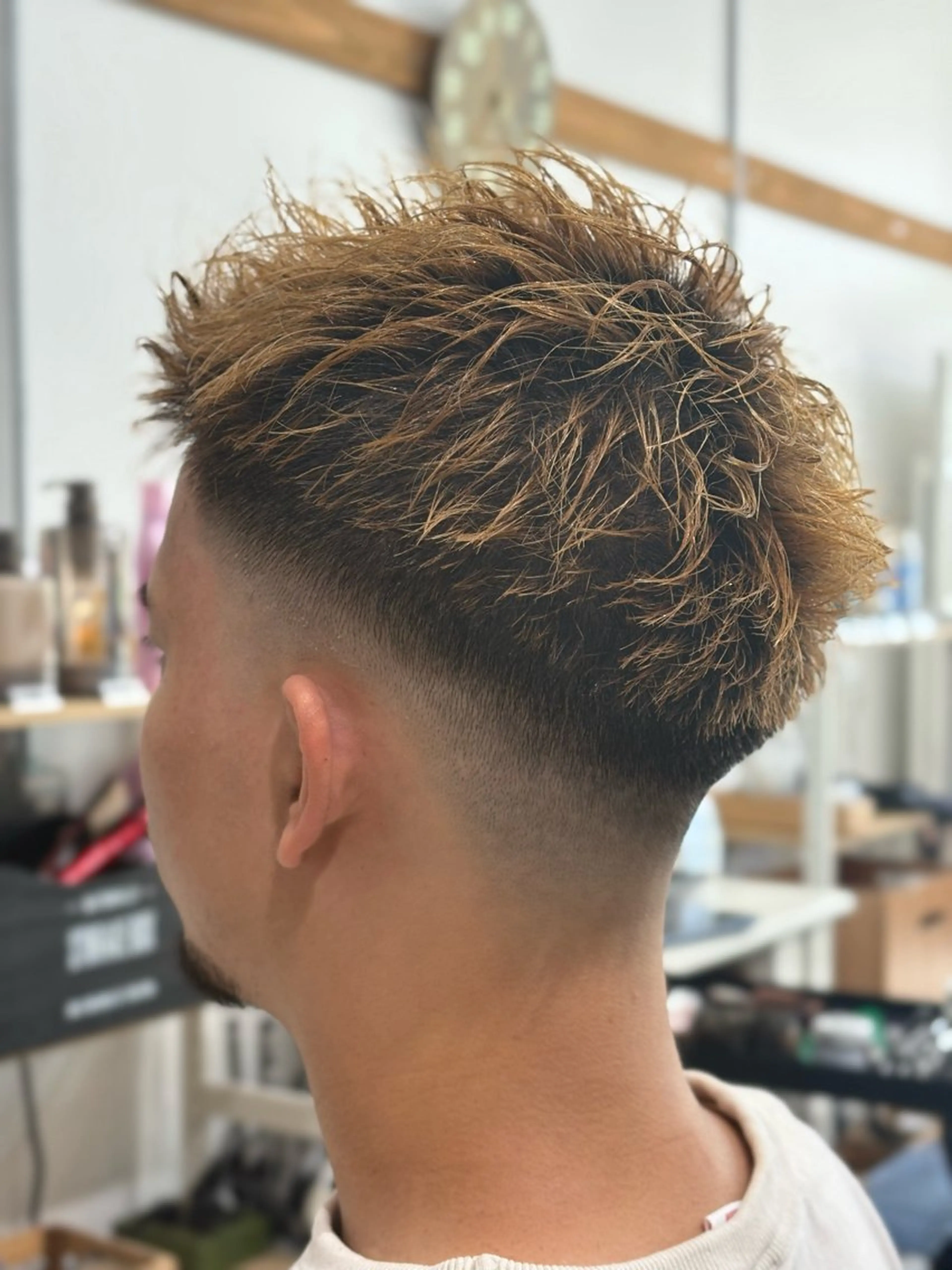 メンズ スパイキーショート カット Snalyメンズ特化 スエハラのヘアスタイル