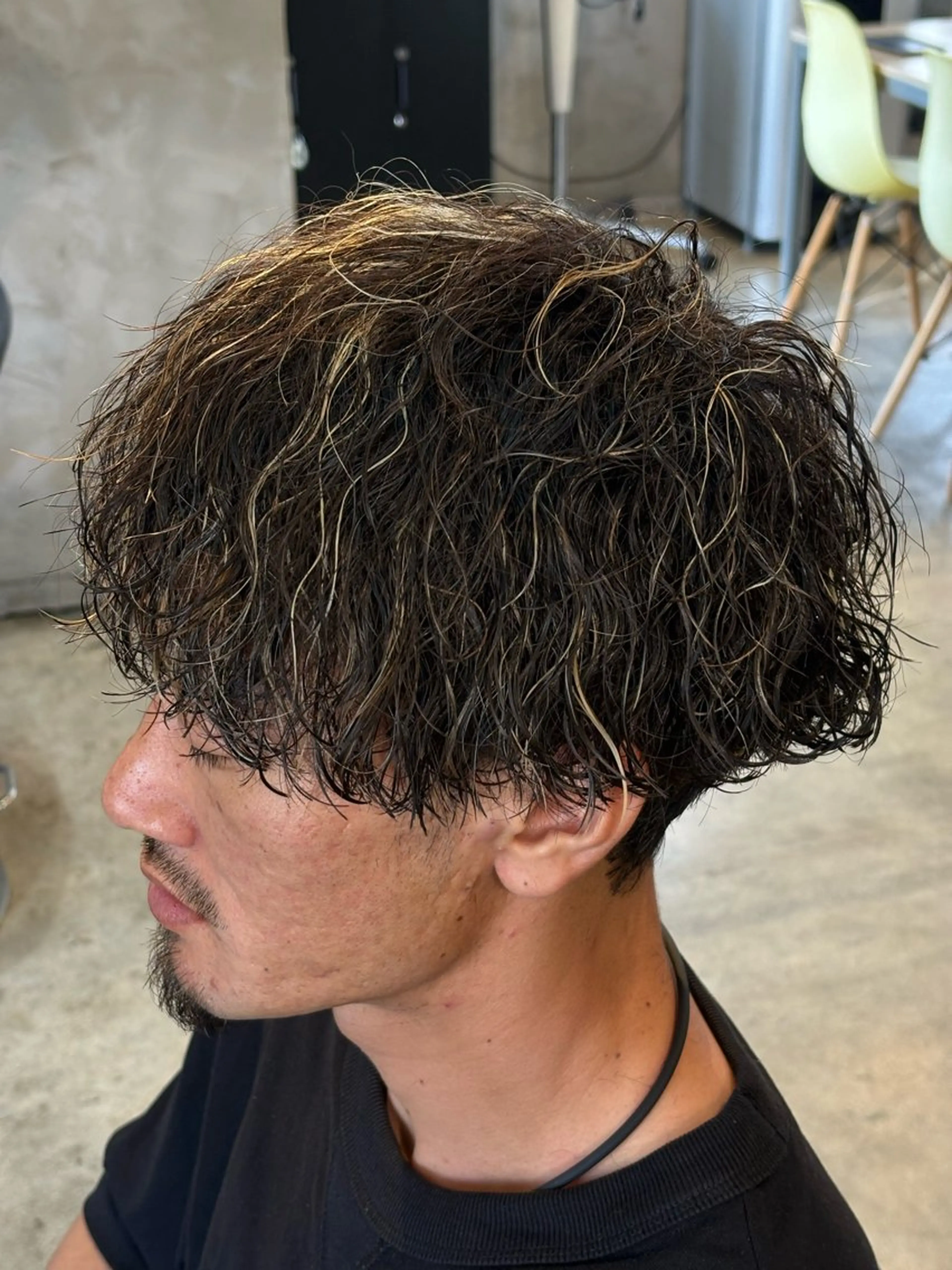 カット+パーマの写真