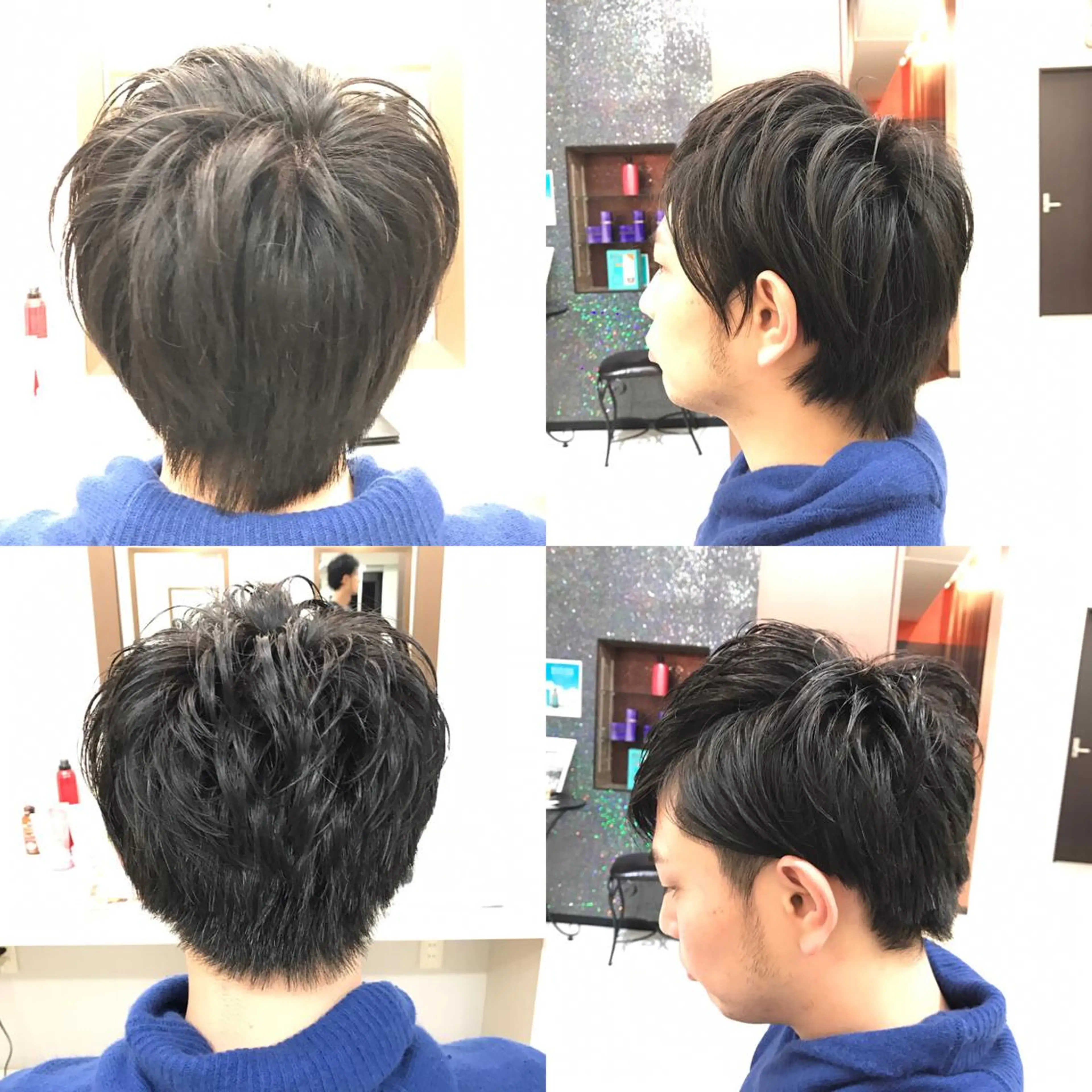メンズ 前之園 ひかるのヘアスタイル