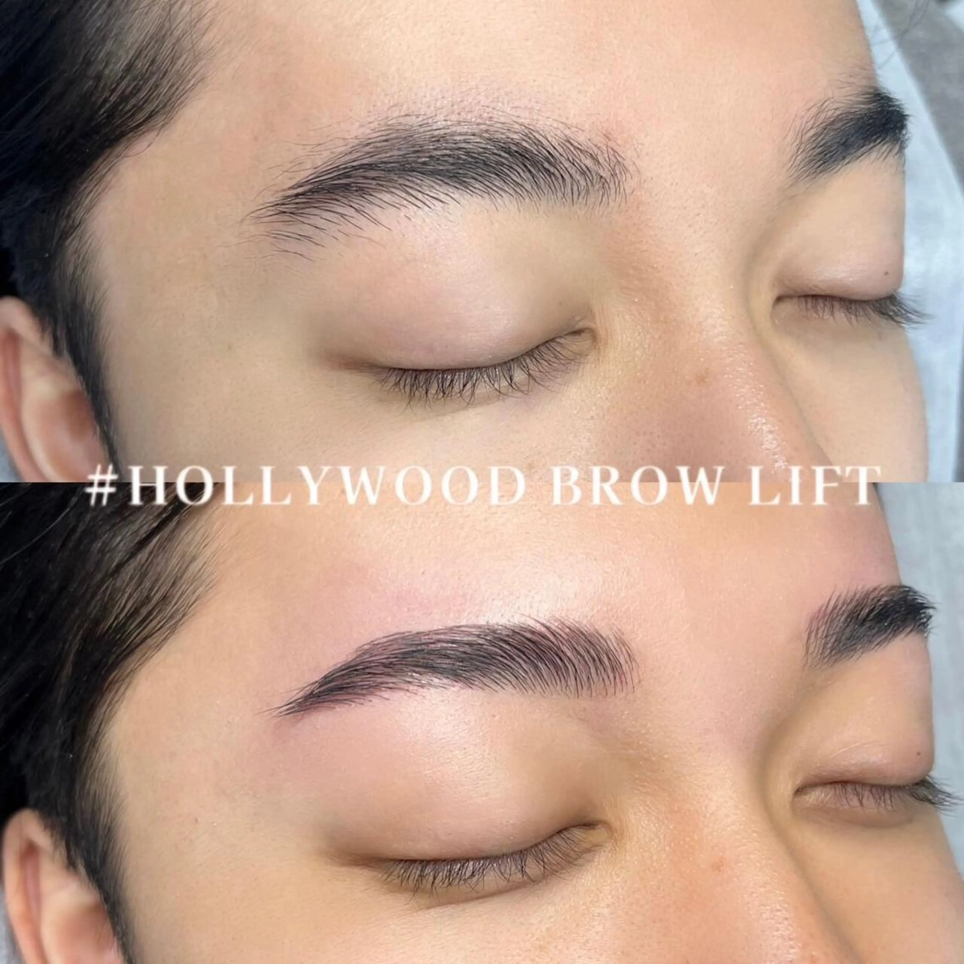 メンズ アイブロウ ハリウッドブロウリフト メンズアイブロウ 眉毛ワックス脱毛 モード新宿西口店 メンズ眉毛サロンの眉毛・アイブロウイメージ