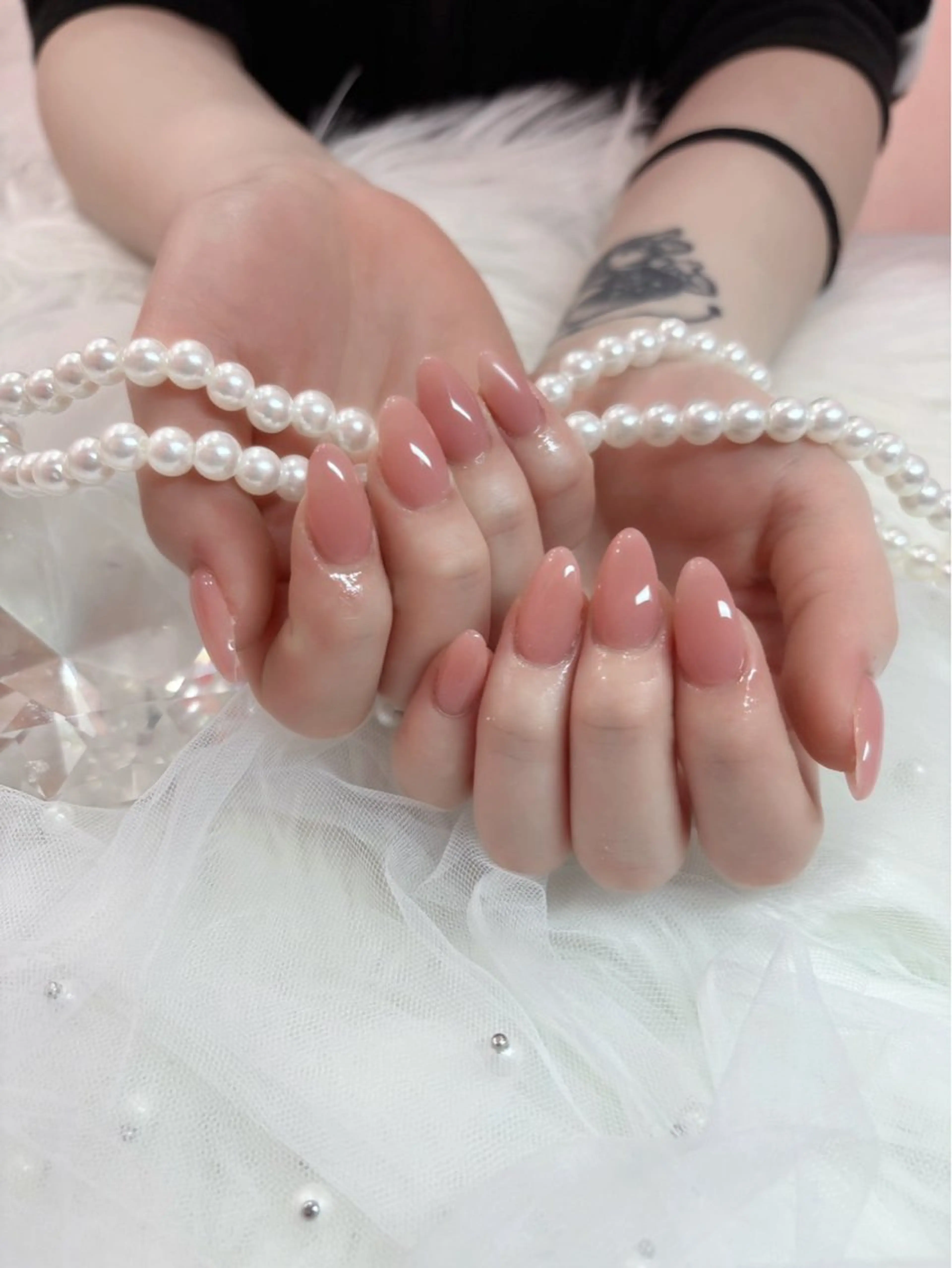 ネイル 韓国ネイル ロングネイル メンズネイル ワンホンネイル ハンドネイル ビューティーサロン ICYのネイルデザイン