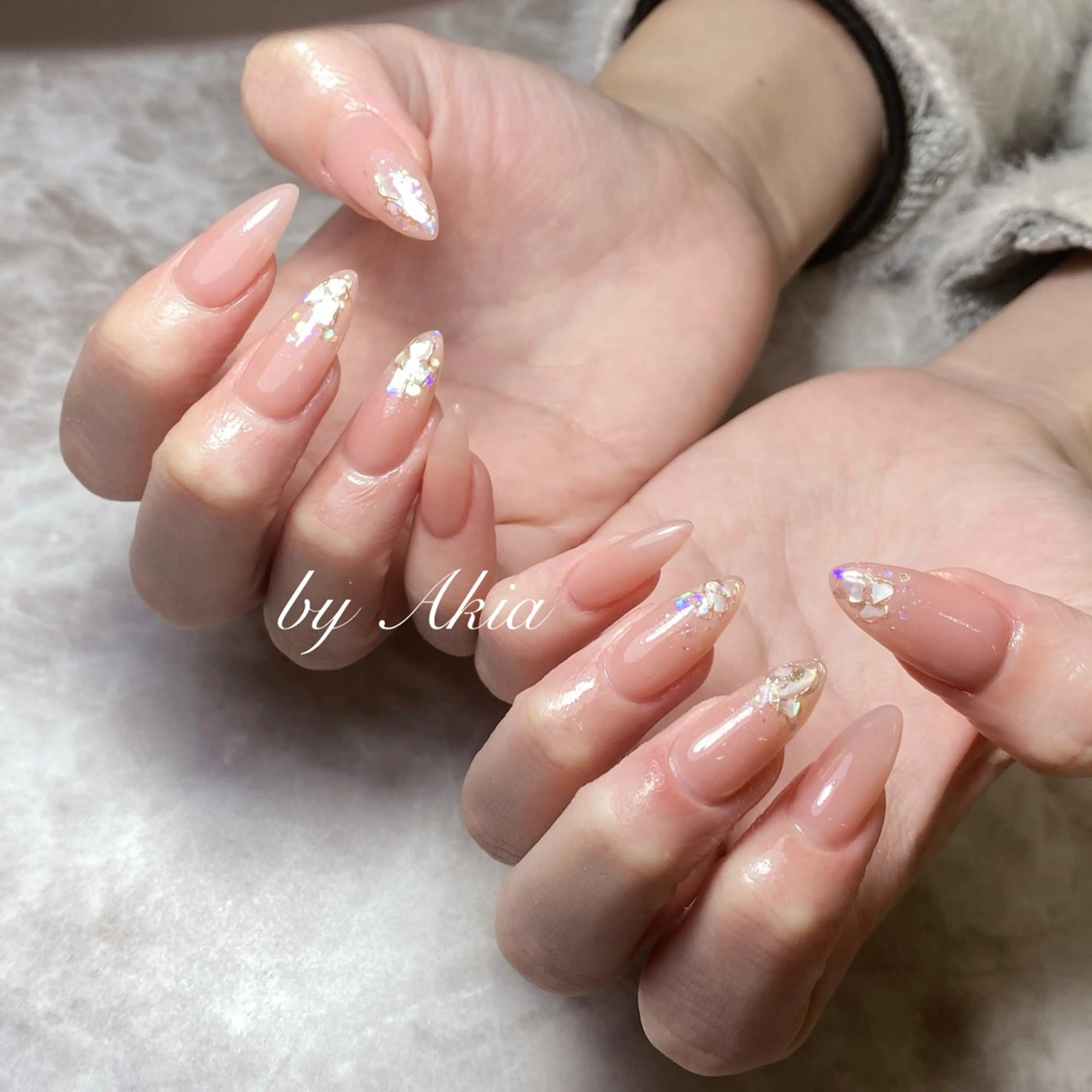 ネイル スカルプネイル w wのネイルデザイン