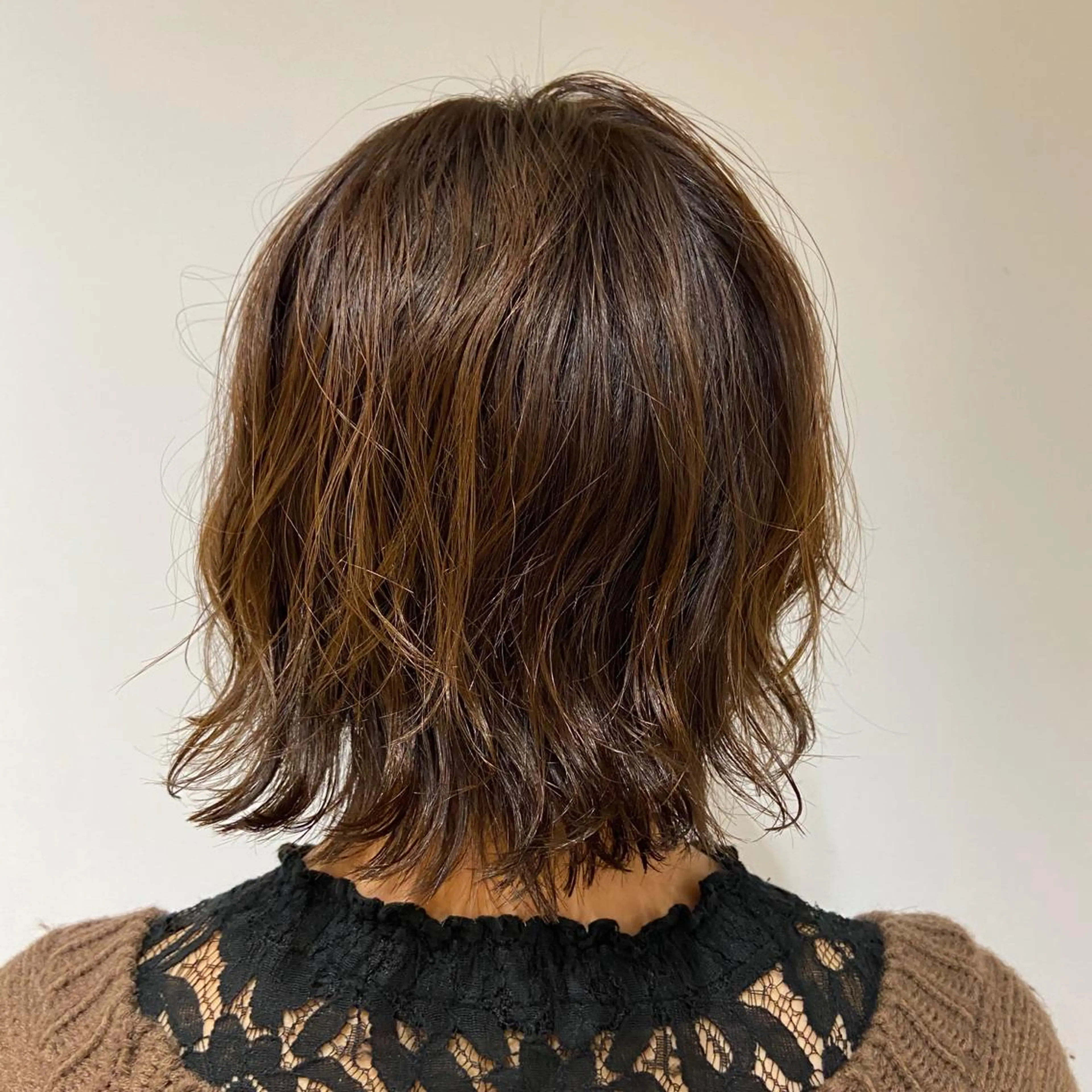 ミディアム パーマ ミディアムパーマ 🌷レイヤーカット/ フルキシオリ🌷のヘアスタイル