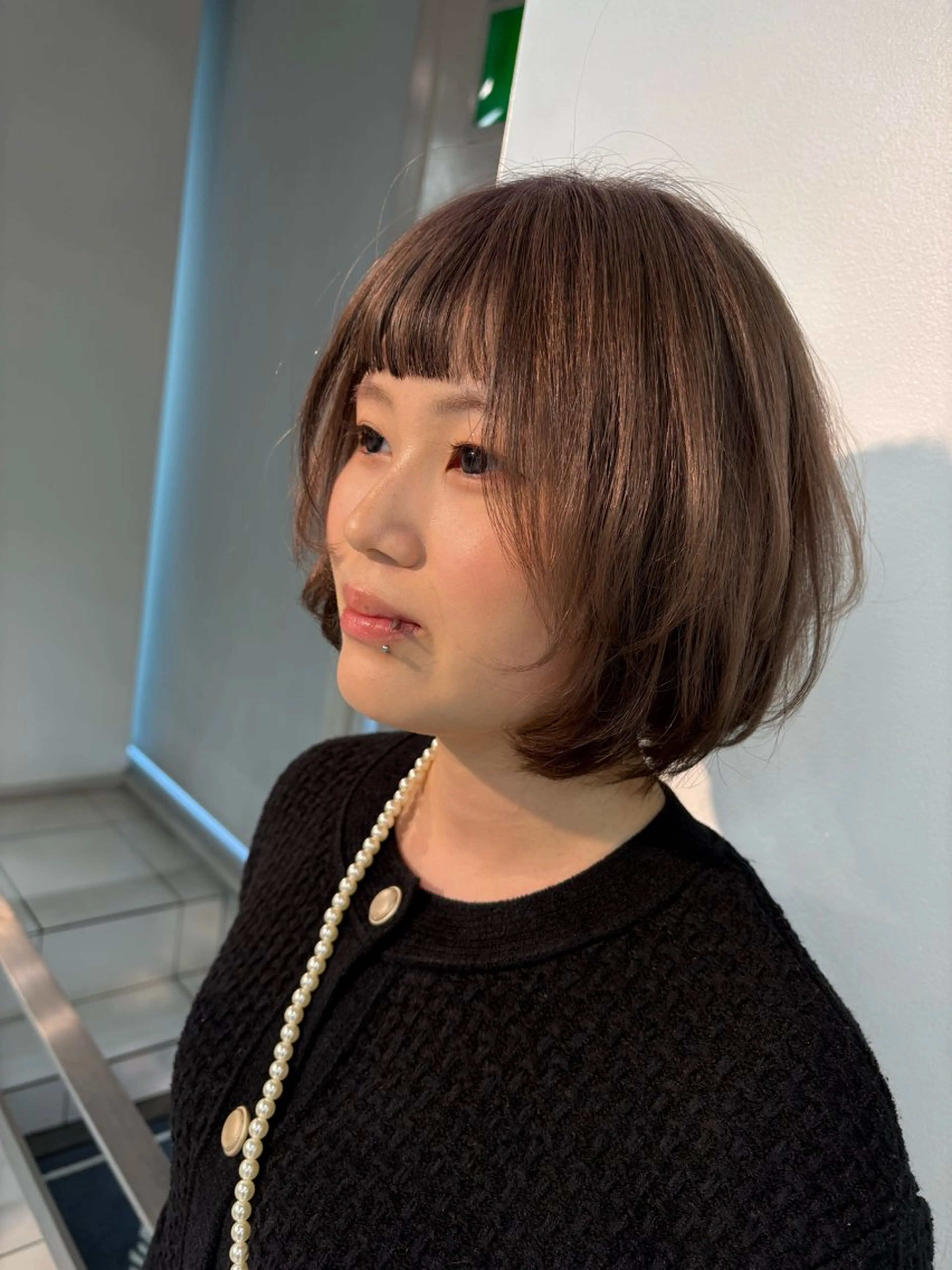 ショート こやなぎ れいなのヘアスタイル