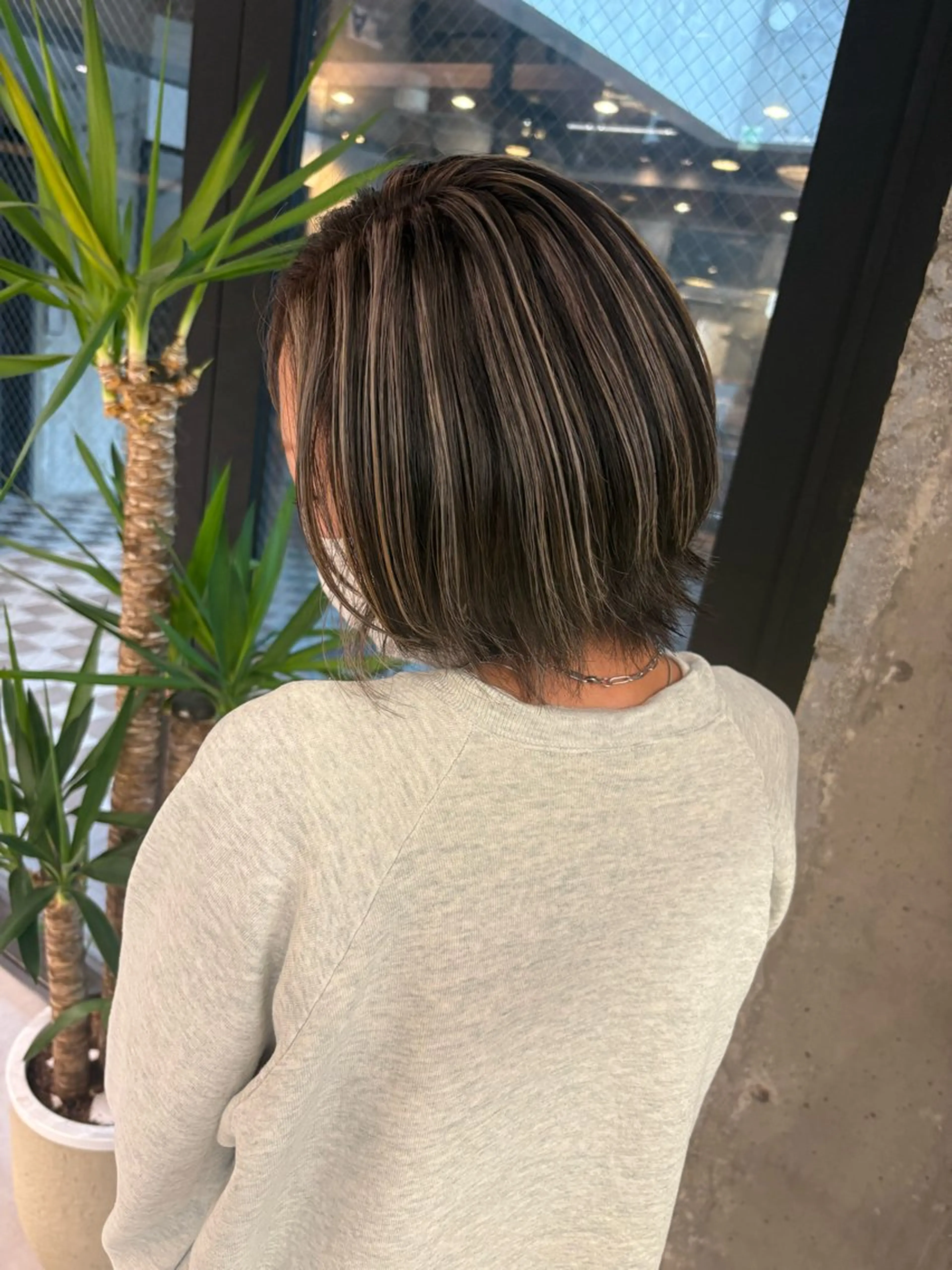 ショート カラー ブリーチ ヘアカラー ♡ハイライトカラー shinri♡のヘアスタイル