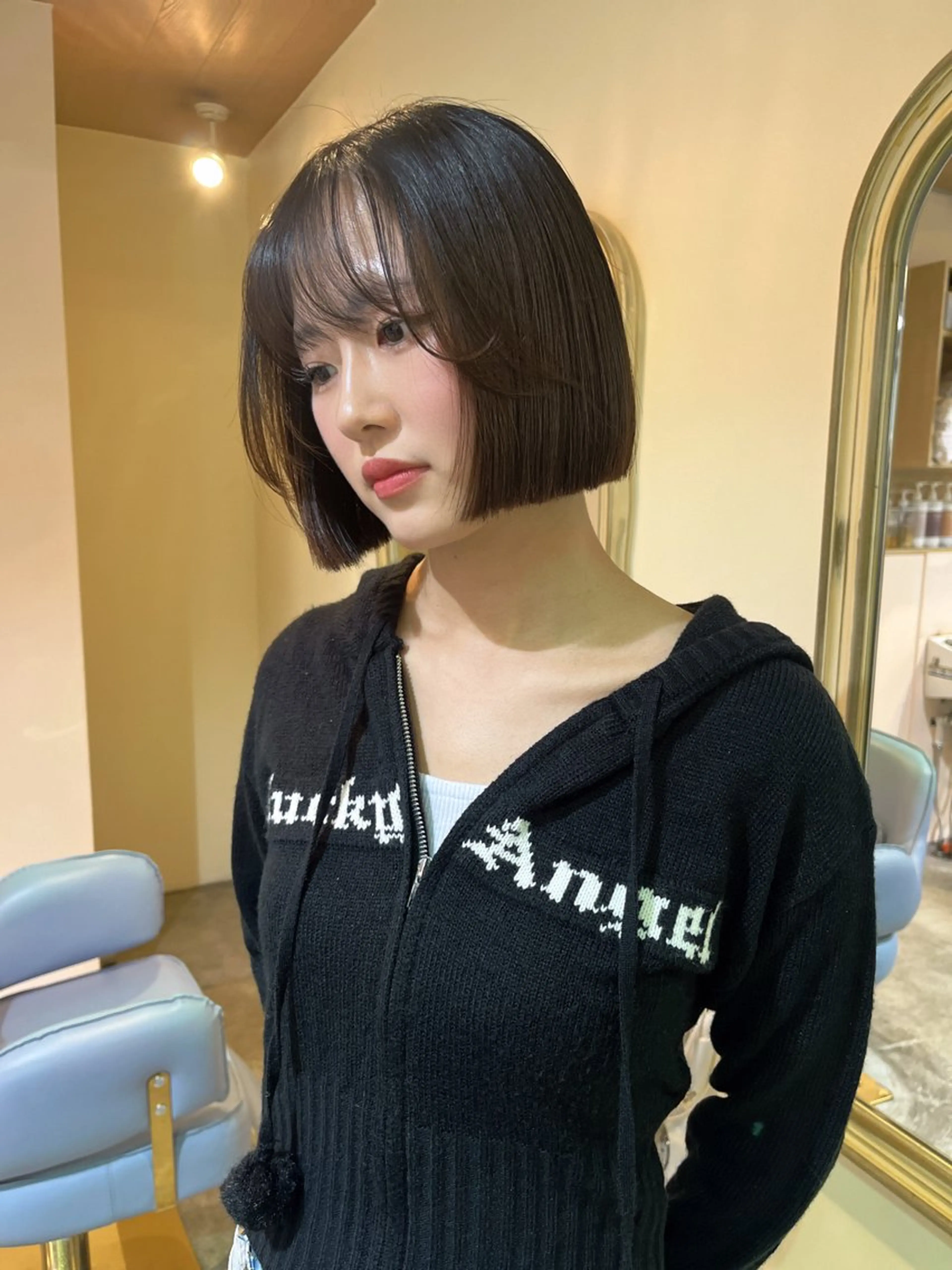 ミディアム カットモデル募集🤍 🐇anzuのヘアスタイル