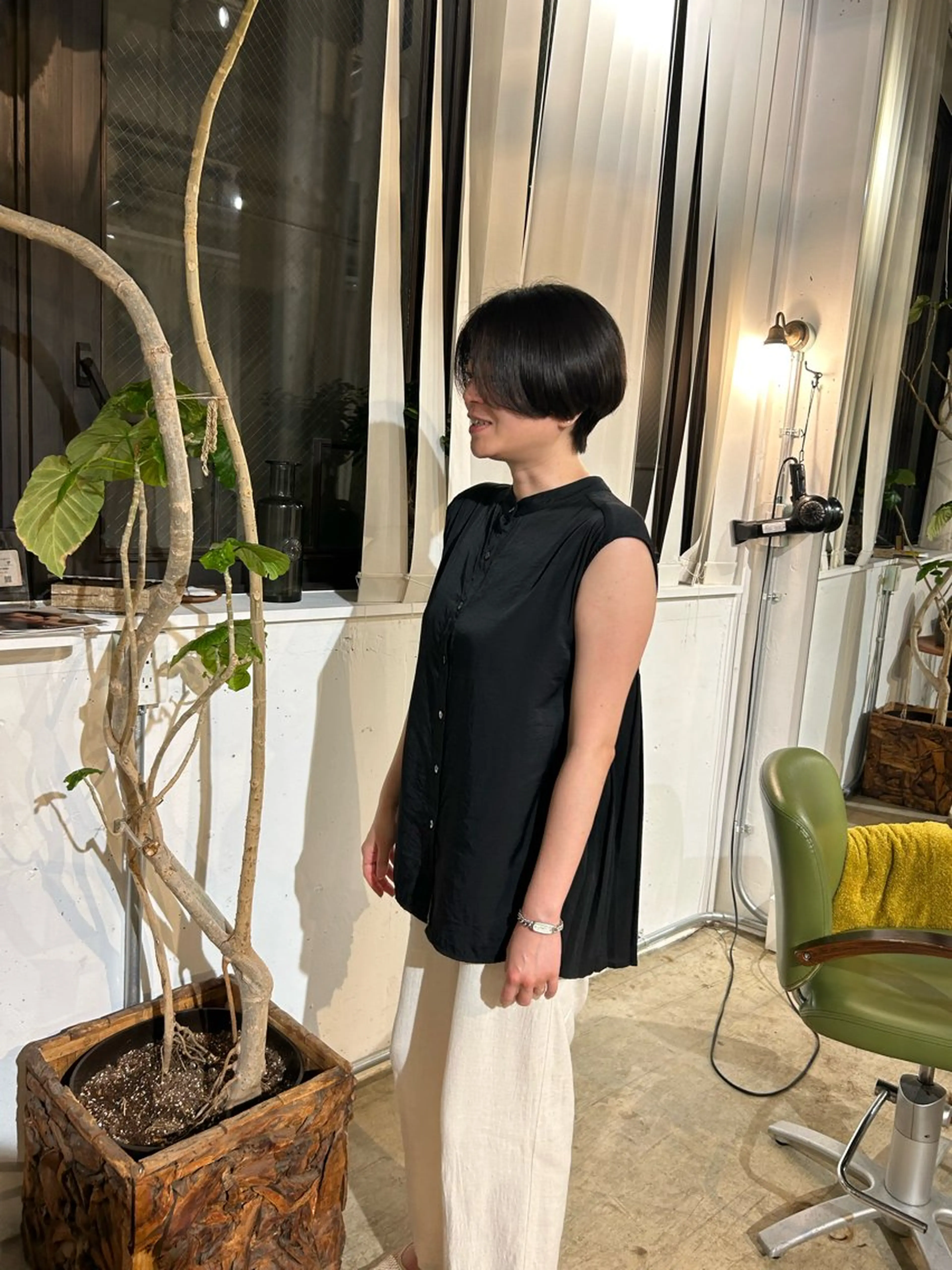 【新規限定🌿】カット+髪質改善カラー✨（ショートの方）の写真