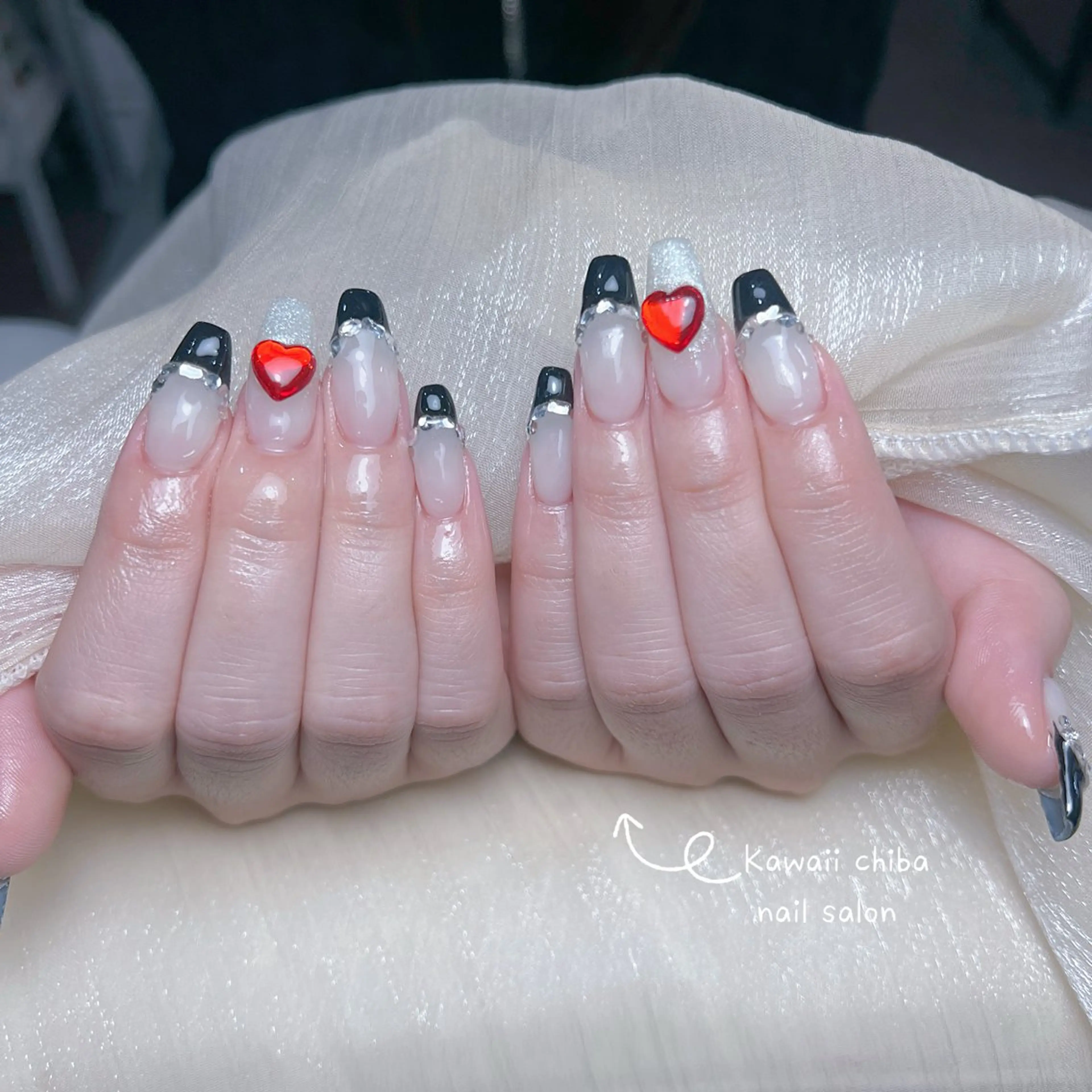 ネイル 韓国ネイル ワンホンネイル Kawaii _Nailのネイルデザイン