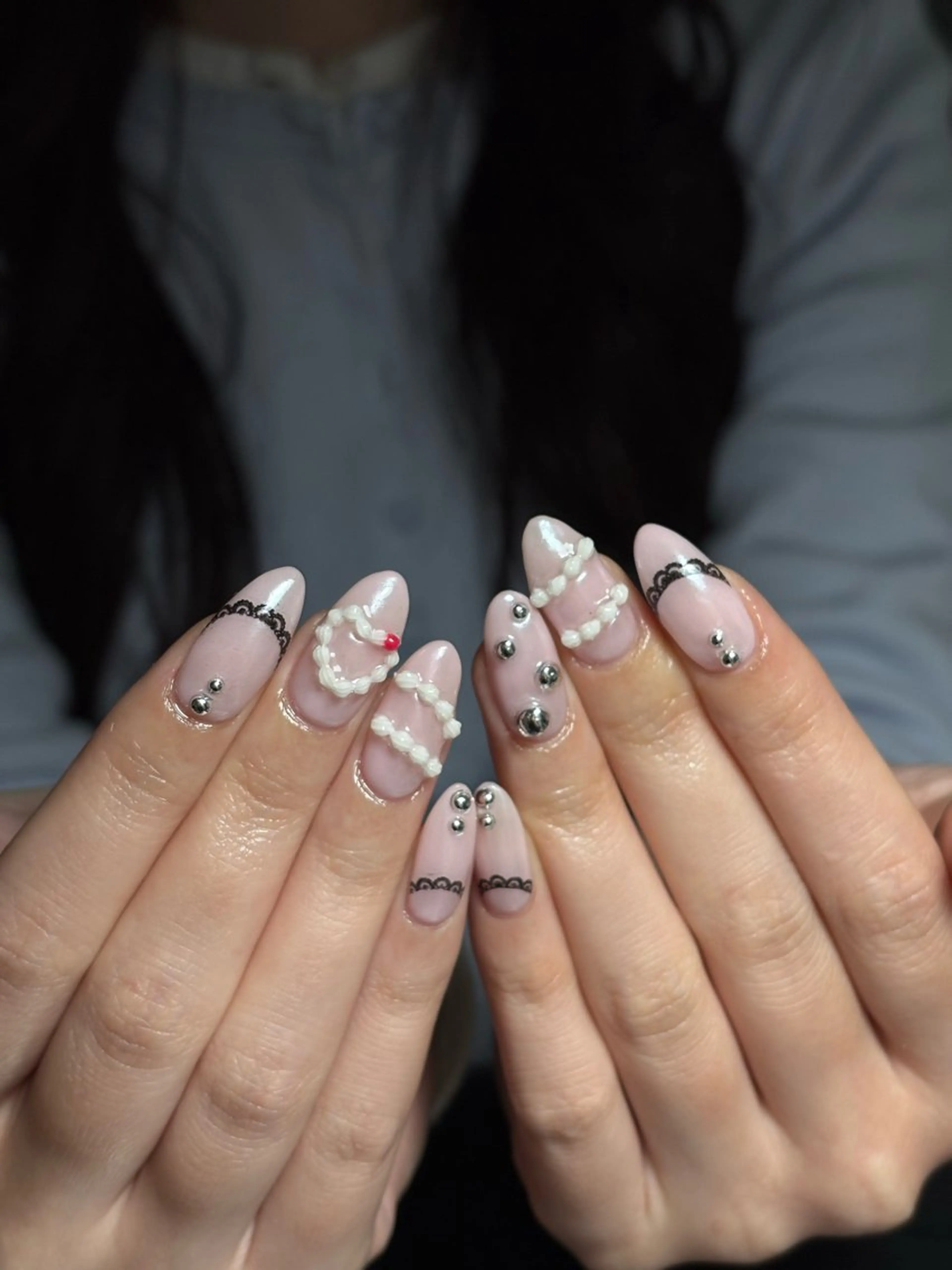ネイル ハンドネイル 長さだし専門/中津 /ae nailのネイルデザイン