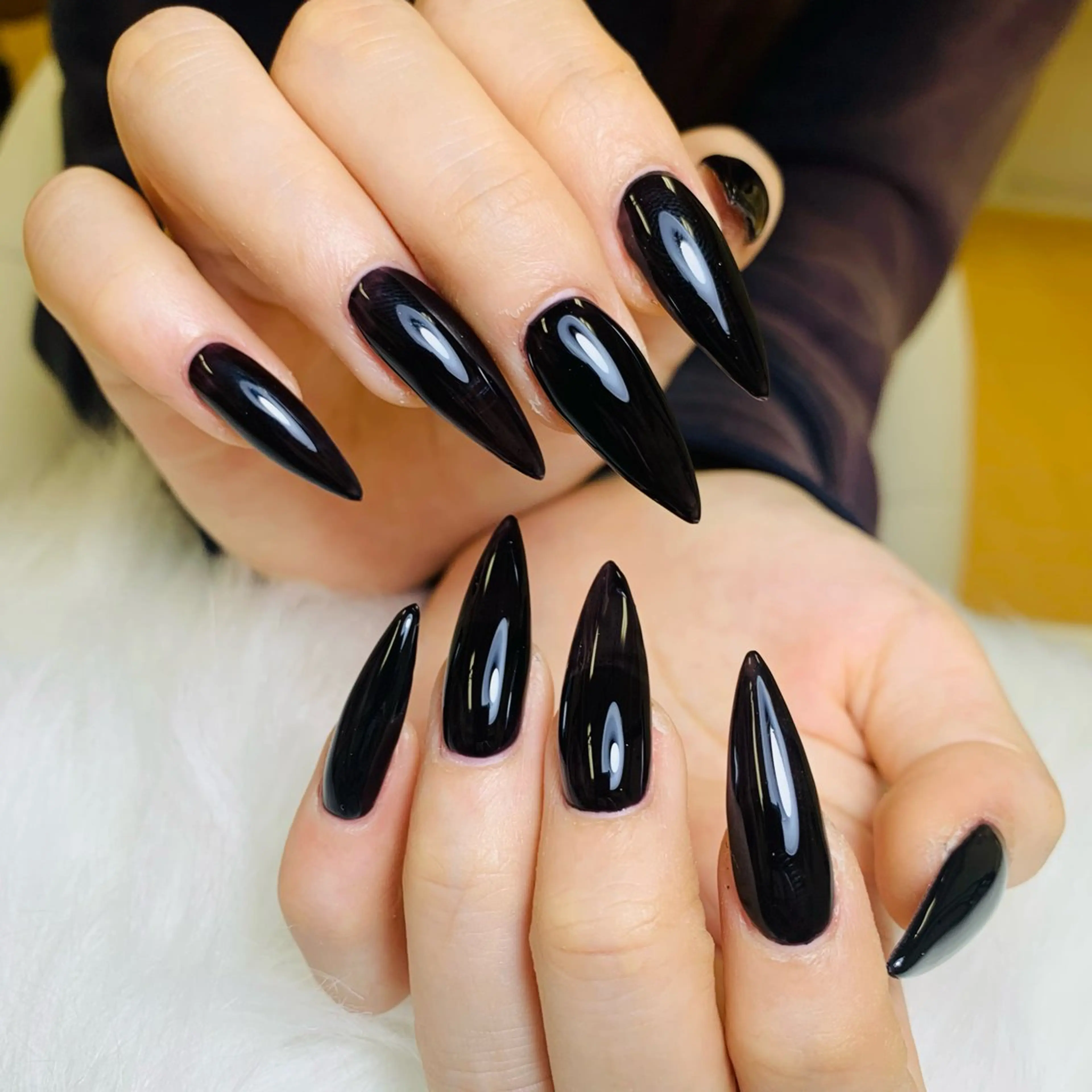ネイル チークネイル 長さ出し フラッシュネイル フレンチネイル グラデーション ハンドネイル AN NAIL SALONのネイルデザイン