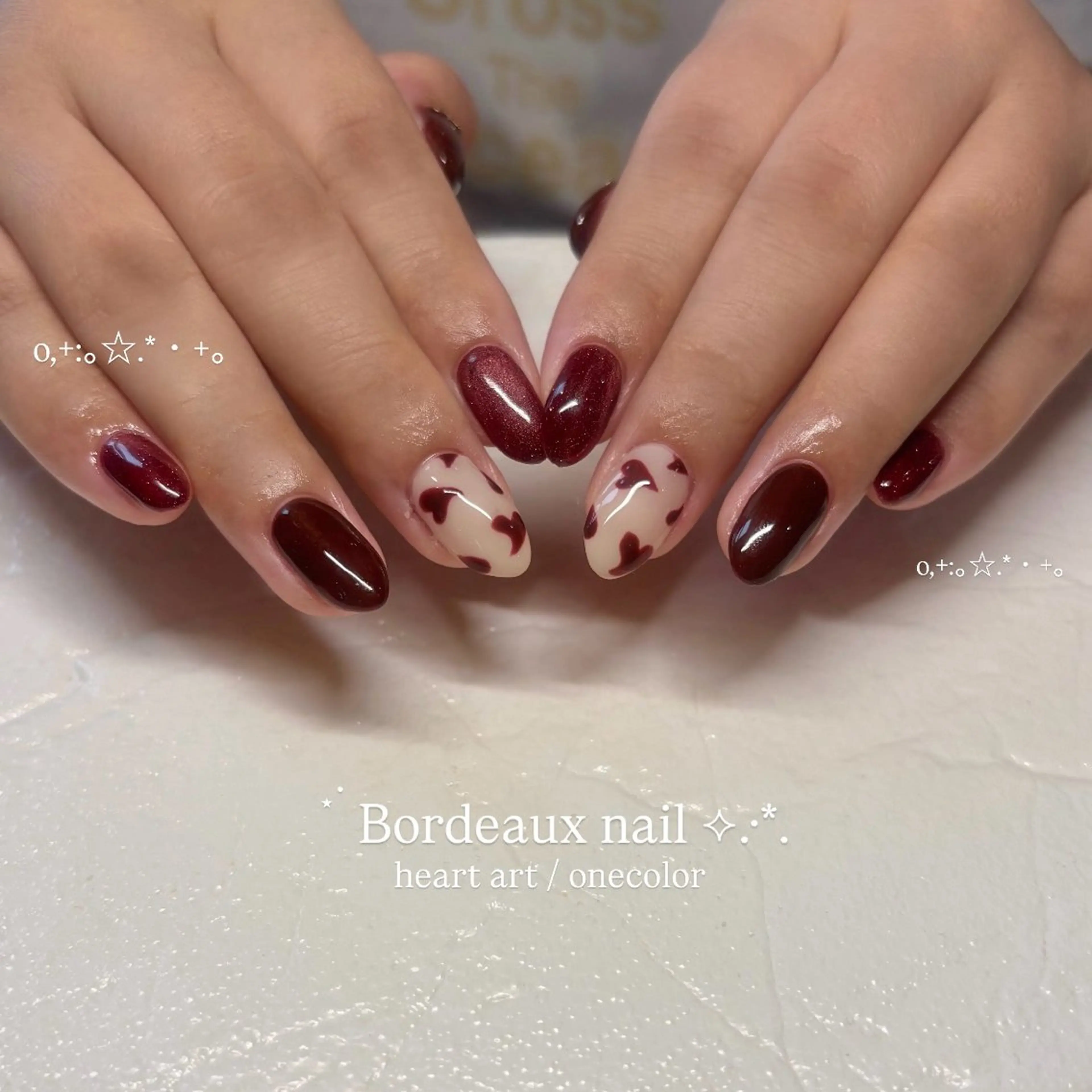 ネイル ハンドネイル Angelique 平形/高崎のネイルデザイン