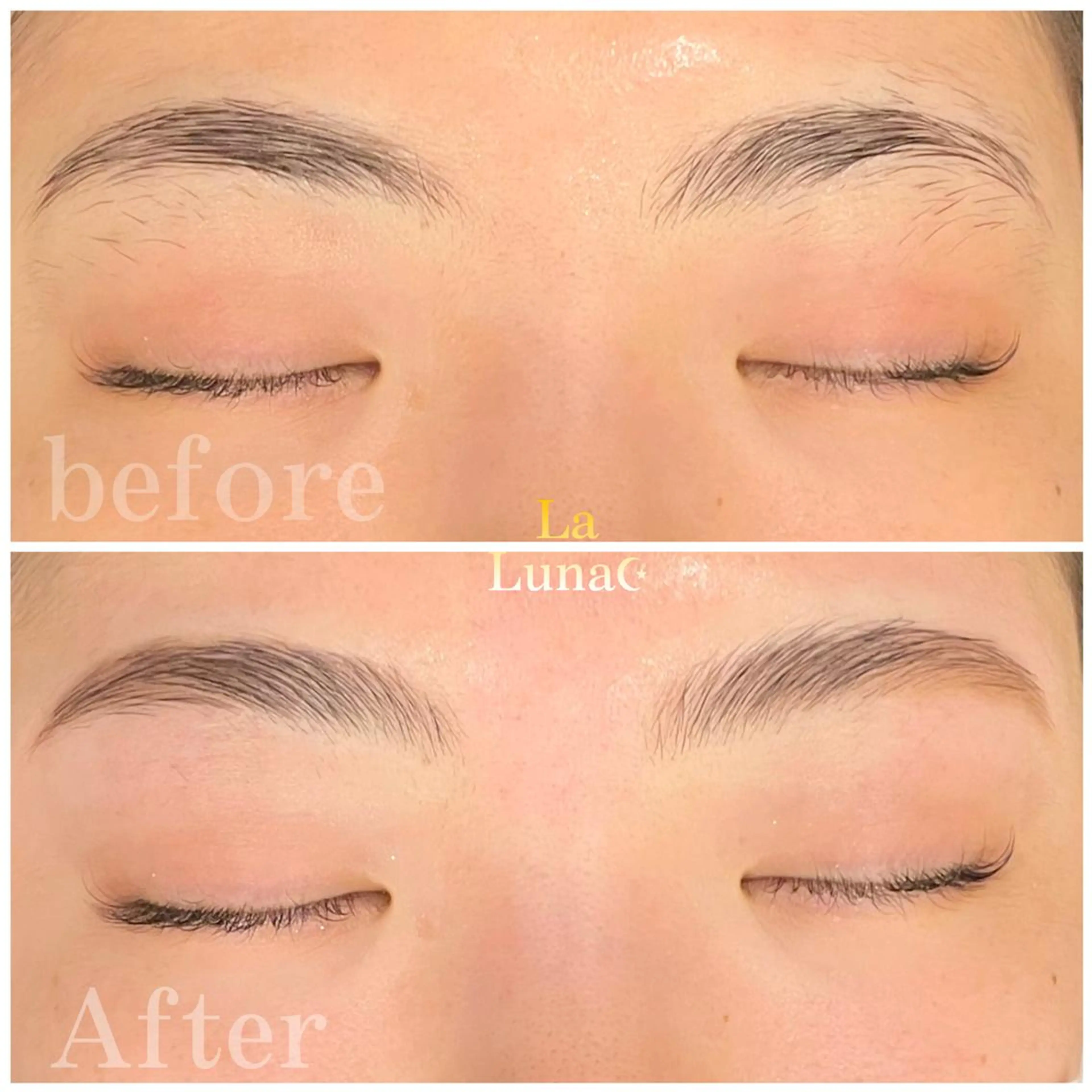 アイブロウ ハリウッドブロウリフト PuaMo. JUNA🐇ྀིのネイルデザイン