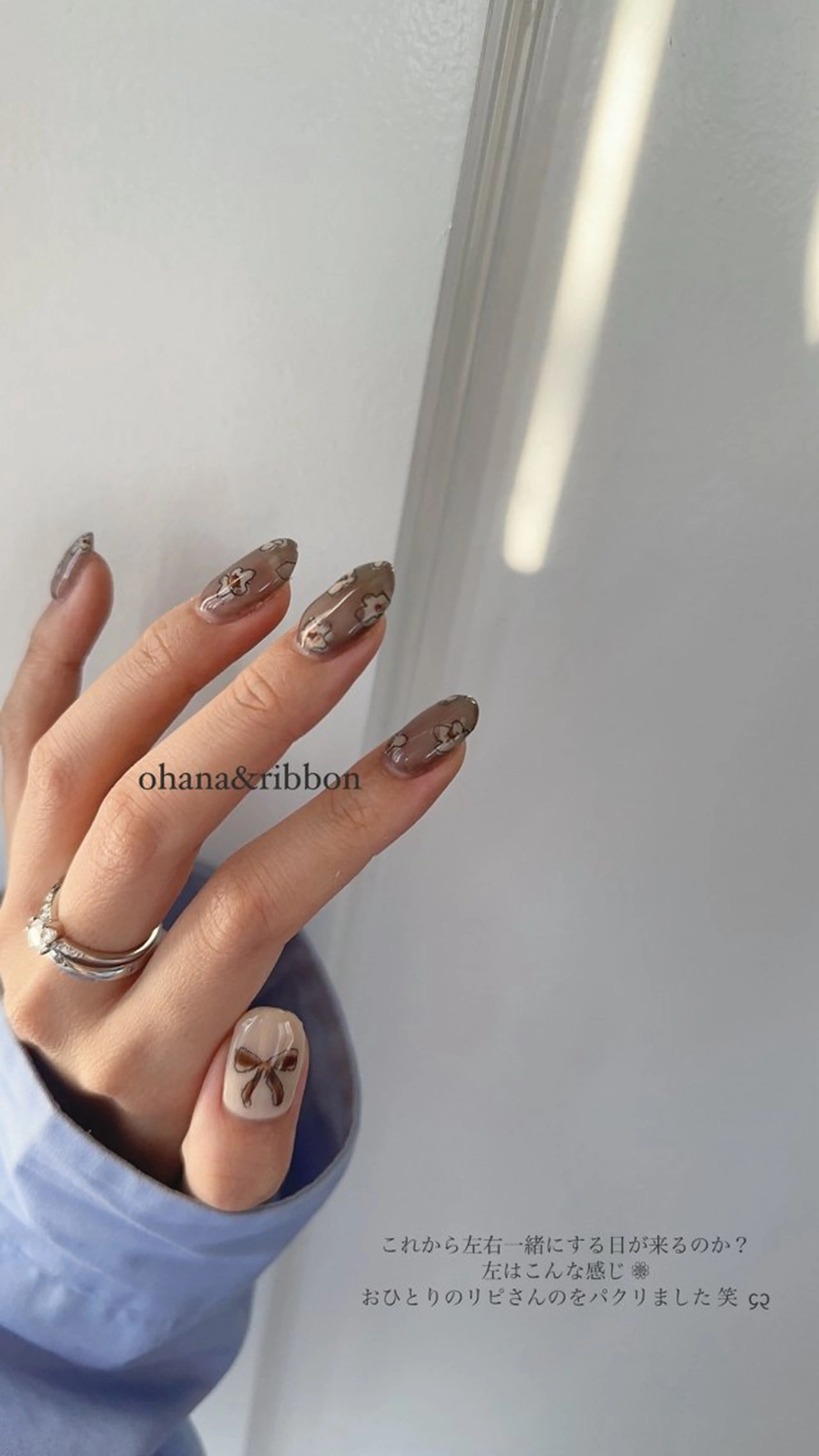 ネイル private nail salon &sumika所属・三輪 絢香のネイルデザイン