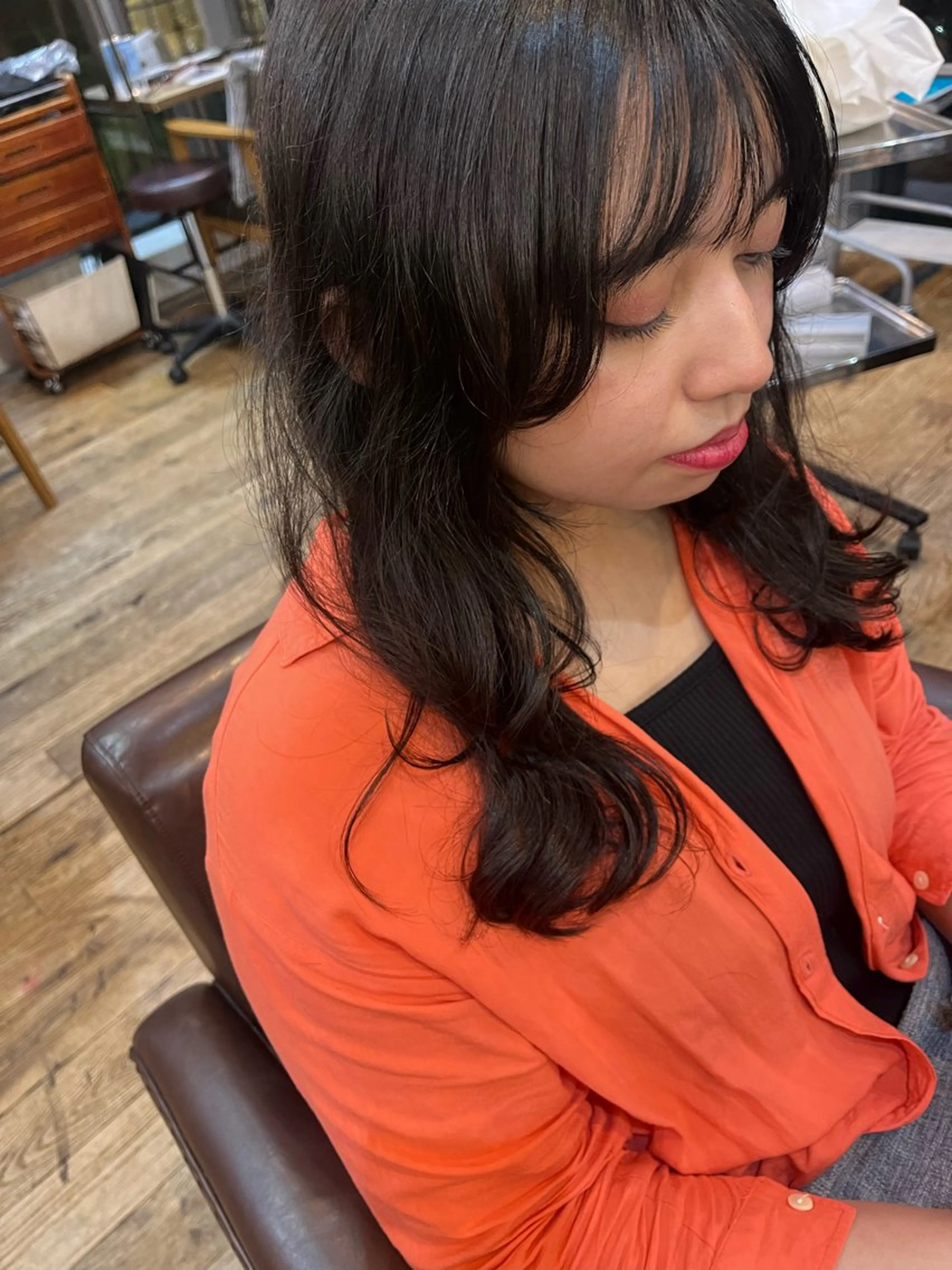 パーマ デジタルパーマ 東茉央/ブリーチ リタッチ🧸銀座のヘアスタイル