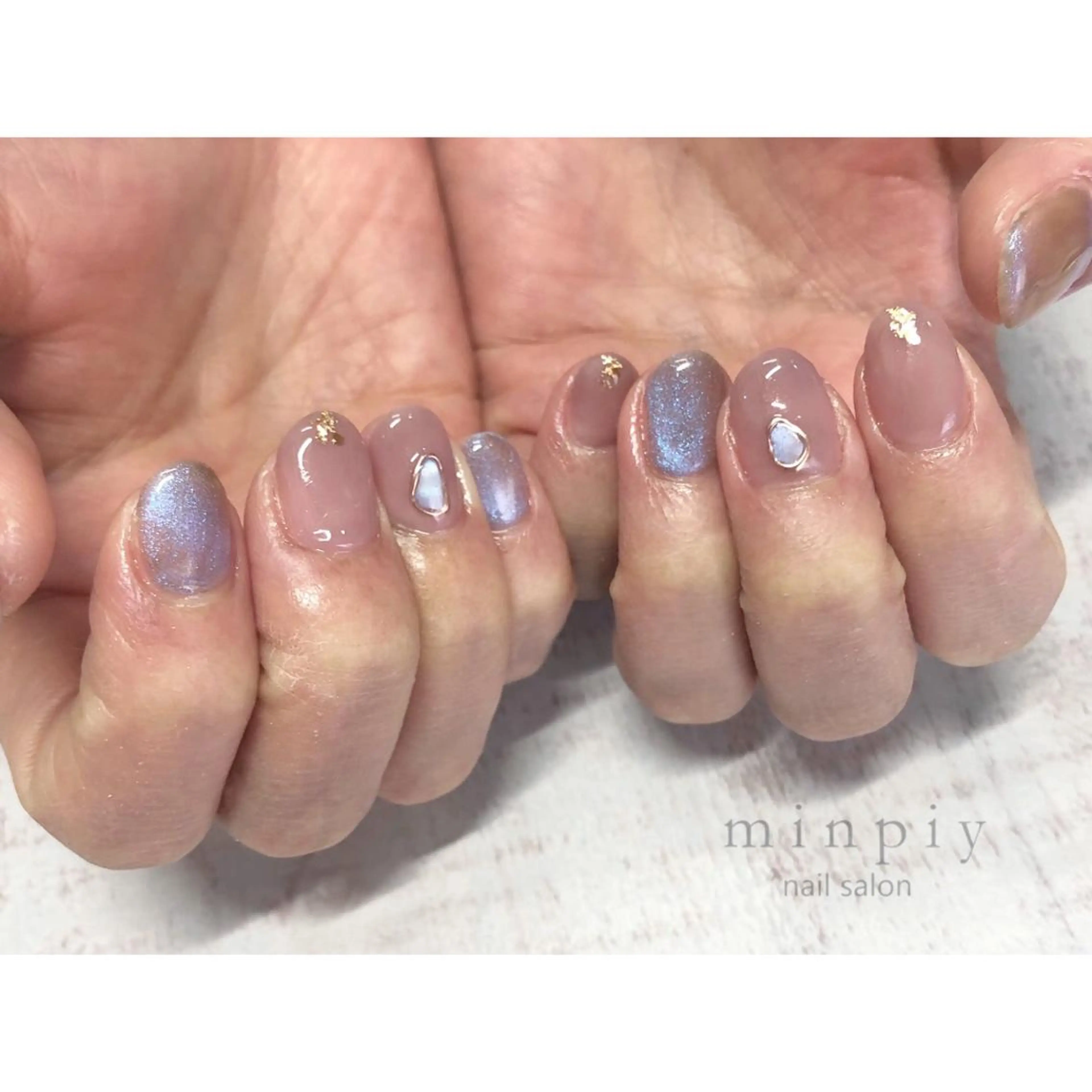 ネイル 𖡼 yumenoのネイルデザイン