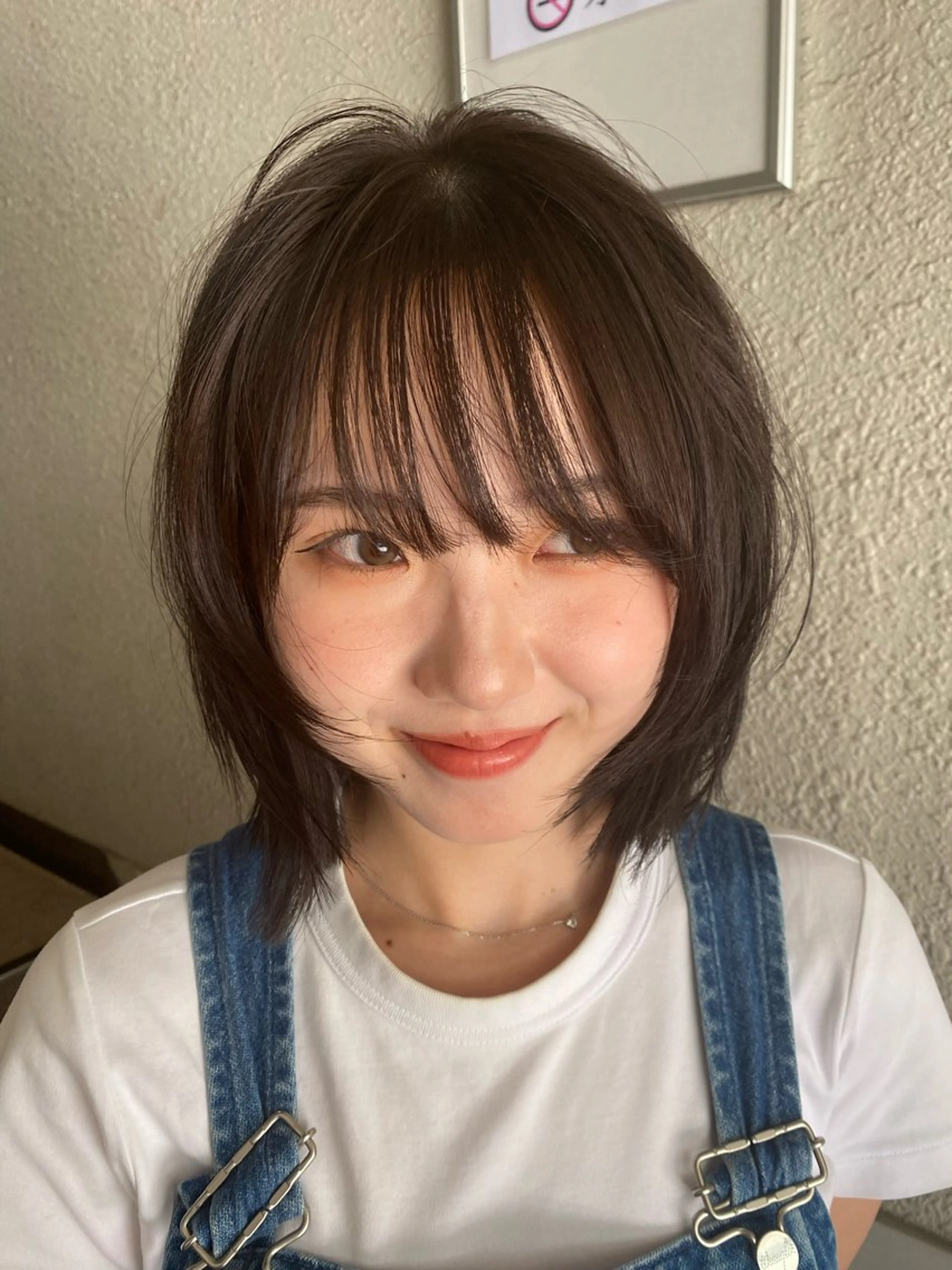 ショート カラー カット ヘアカラー ナチュラルヘア🫧 ナナミのヘアスタイル