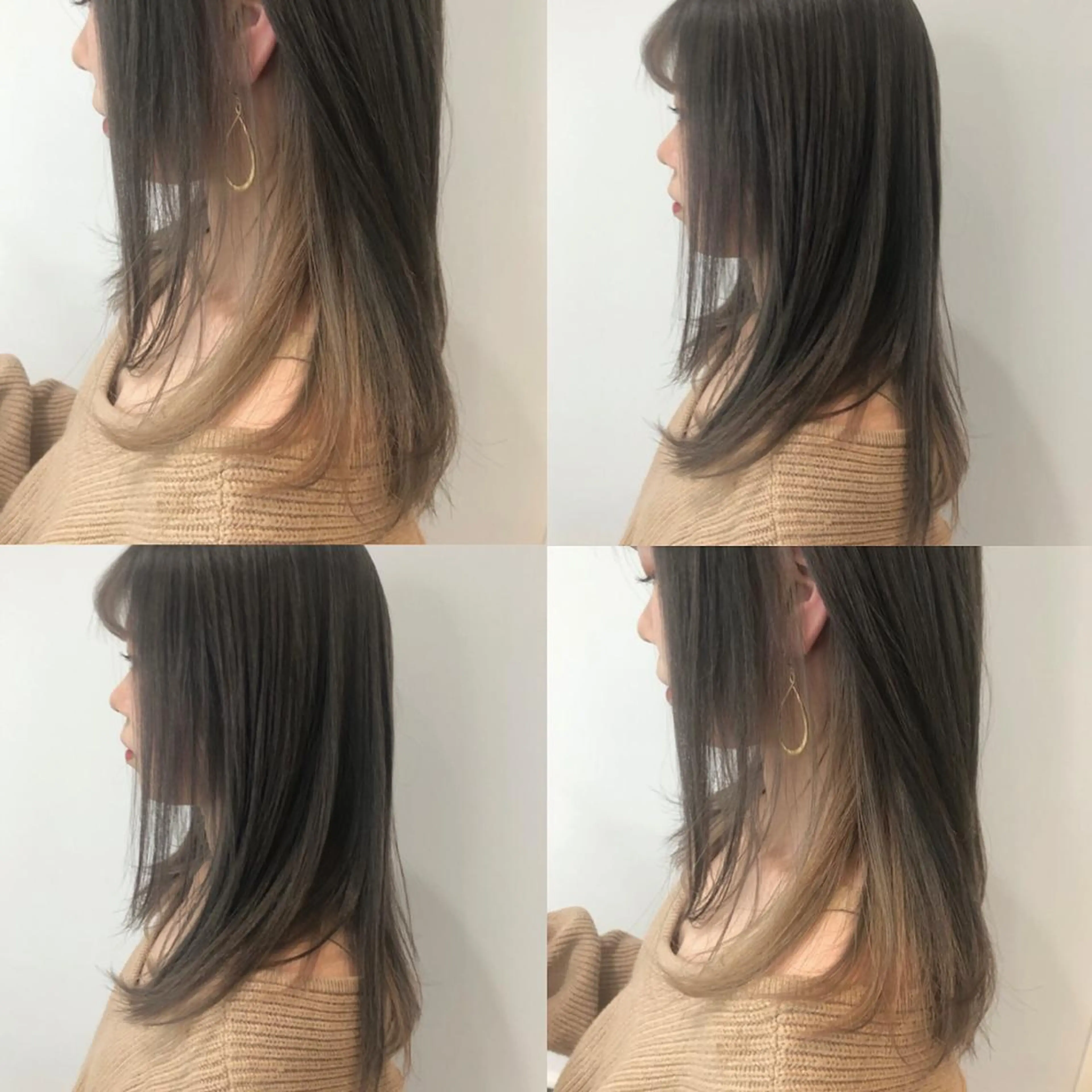 セミロング パーマ HOLON池袋所属・ウルフカット ハッシュカット/七海のヘアスタイル