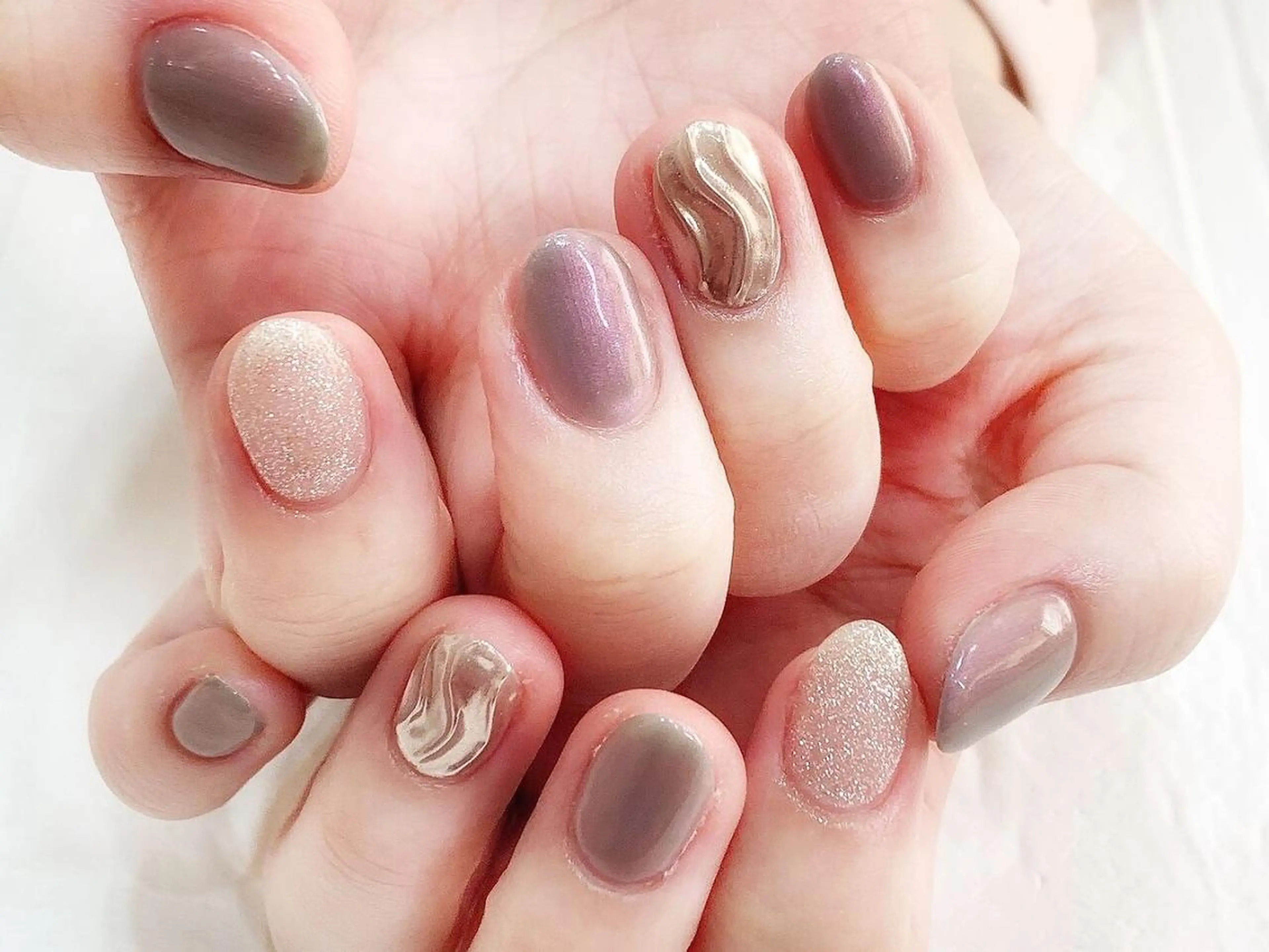 ネイル Elegantトウ ショウレイのネイルデザイン