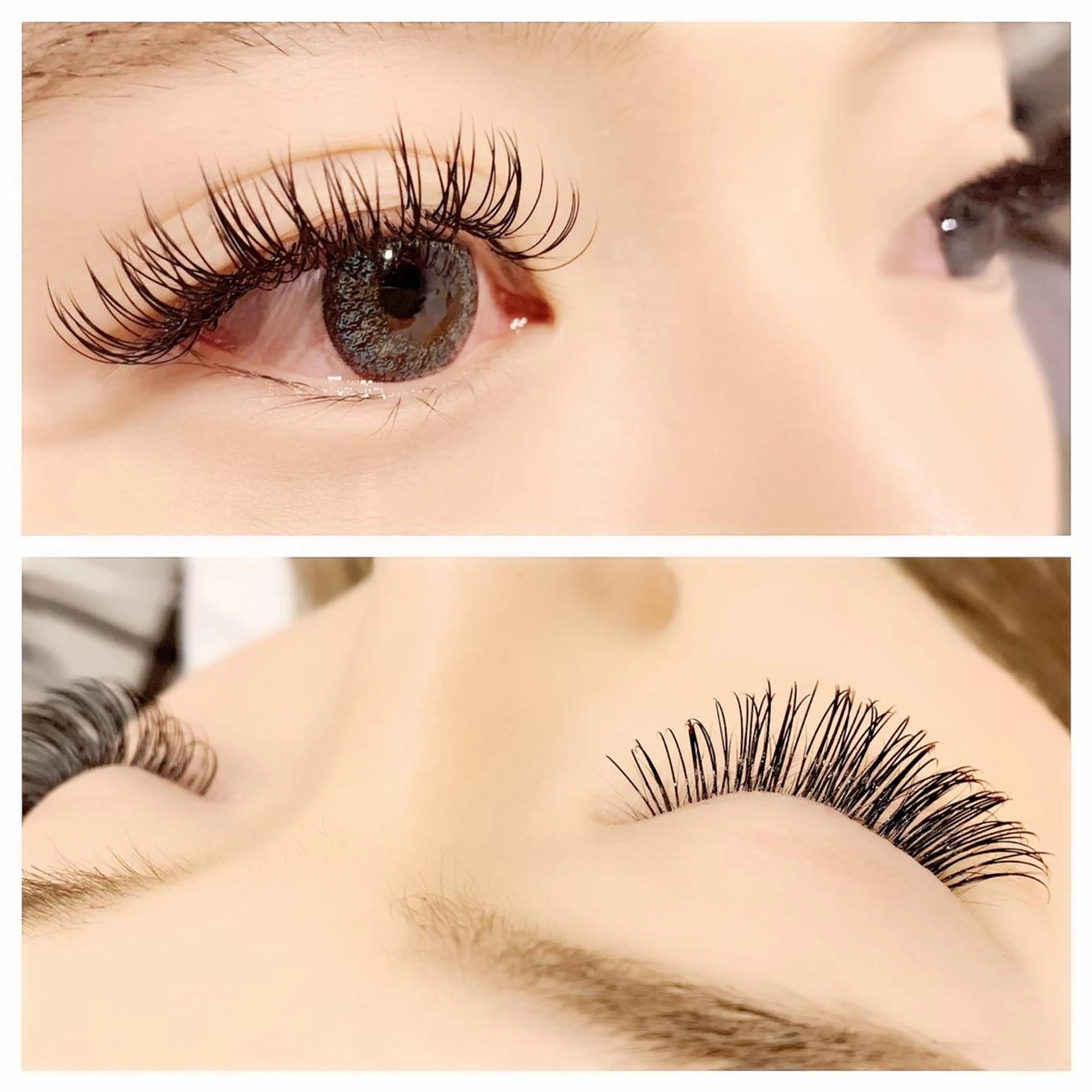 マツエク・マツパ CCカール Cカール フラットラッシュ ゴージャス カタギリ　ユイ （アイリスト)のマツエク・マツパデザイン