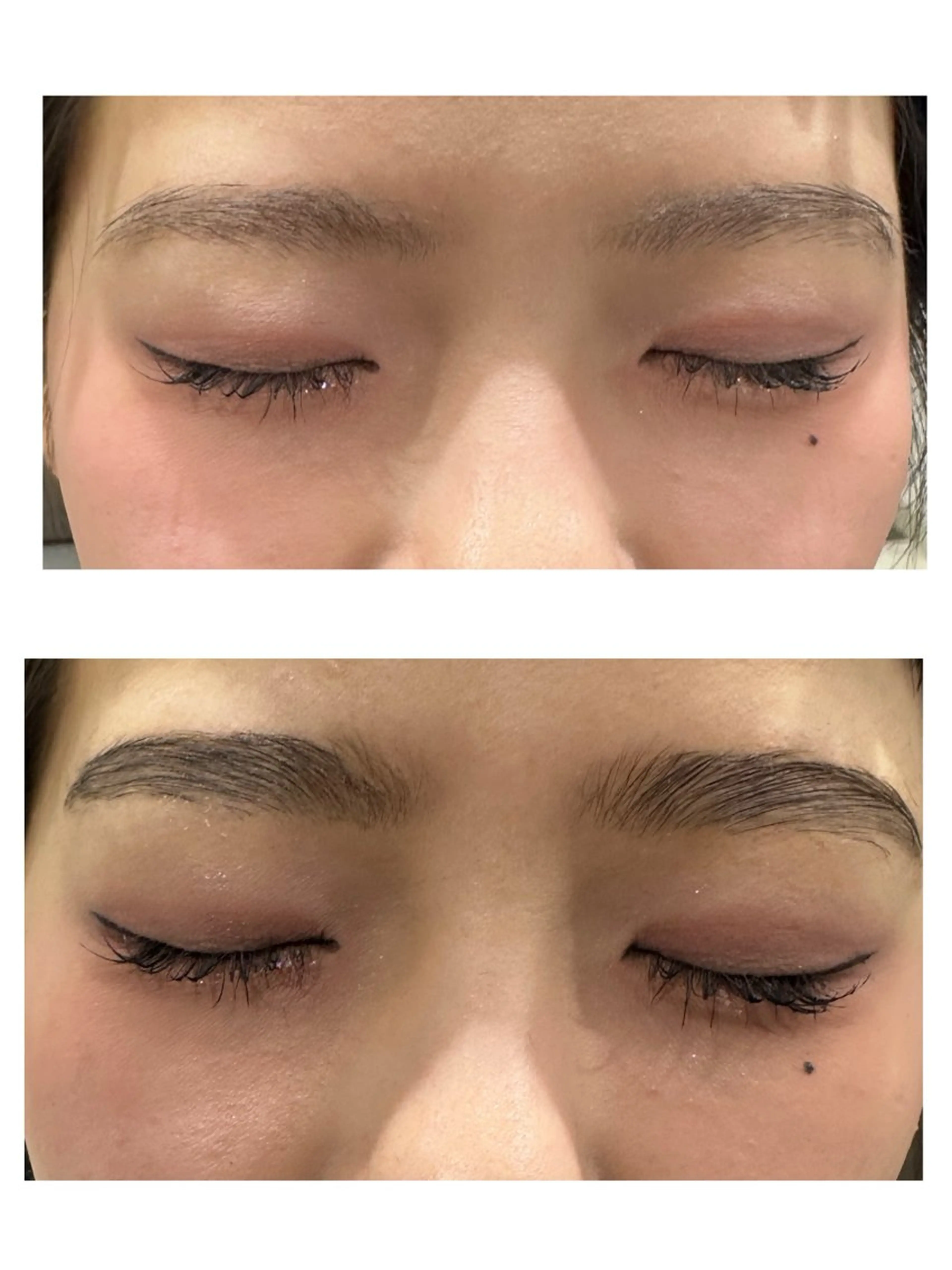 眉矯正(眉の毛流れ)＋眉メイク付き💎の写真