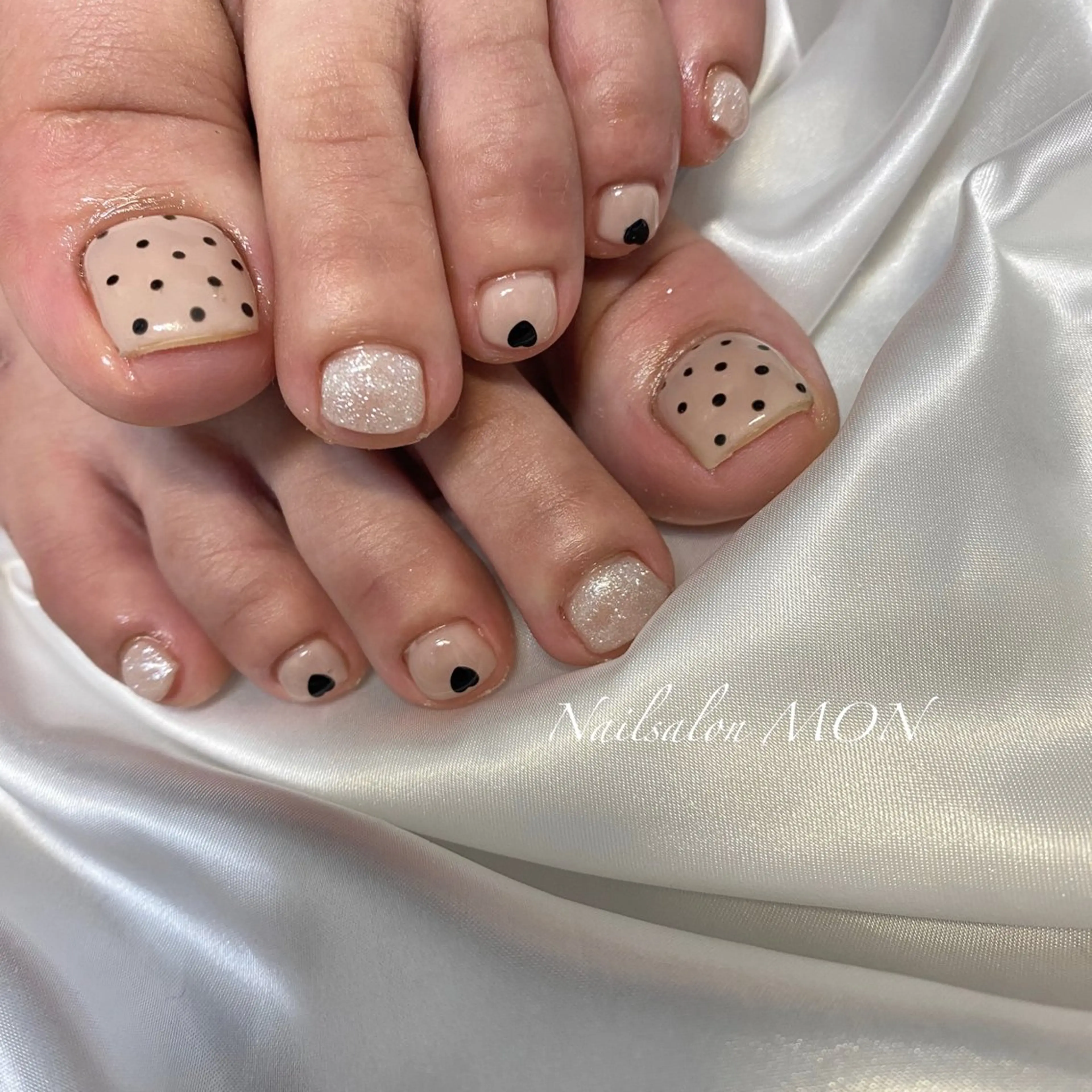 ネイル フットネイル Nailsalon MONのネイルデザイン