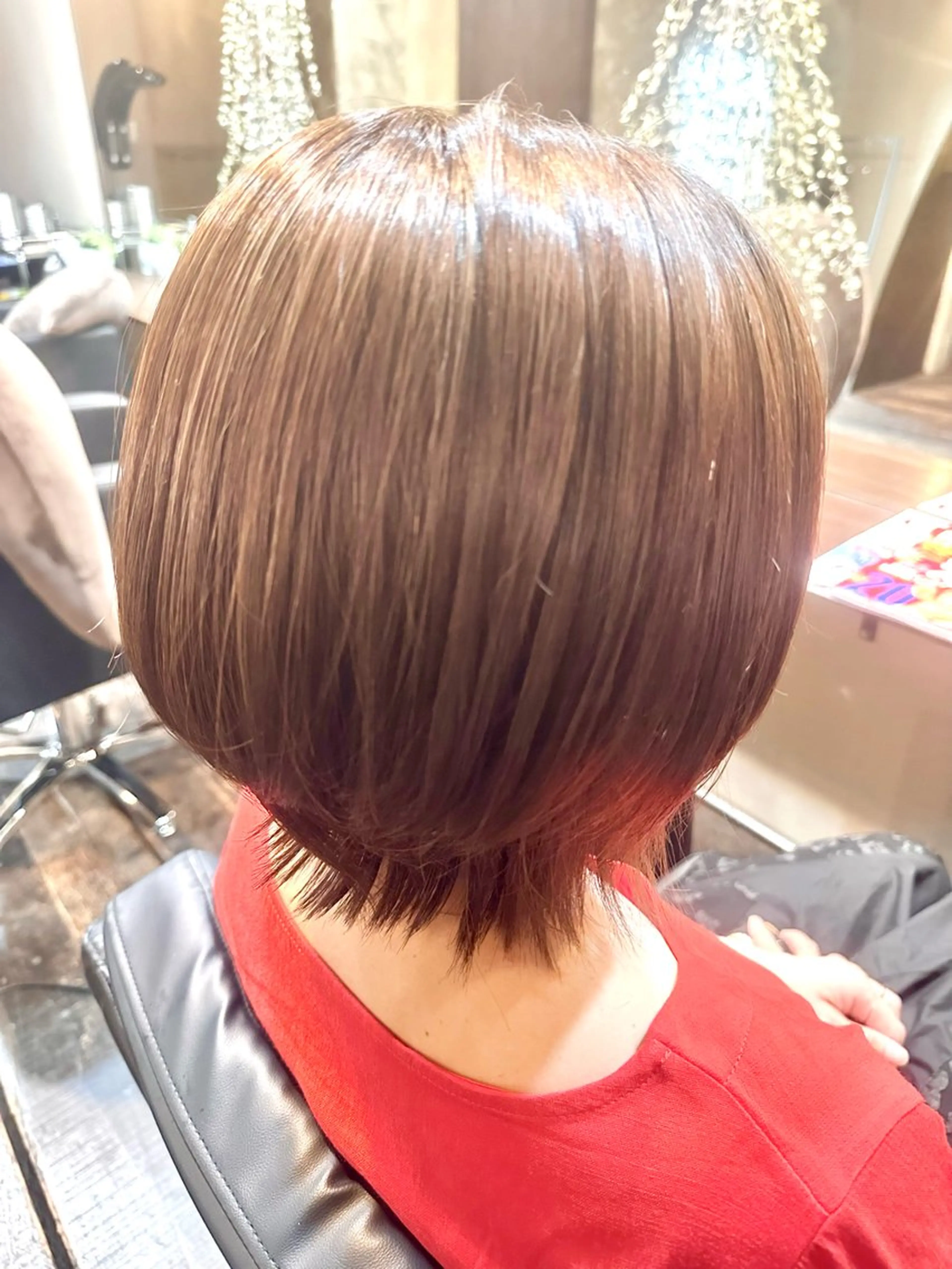 ショート カット ヘアカラー トリートメント alo. -EMI-のヘアスタイル