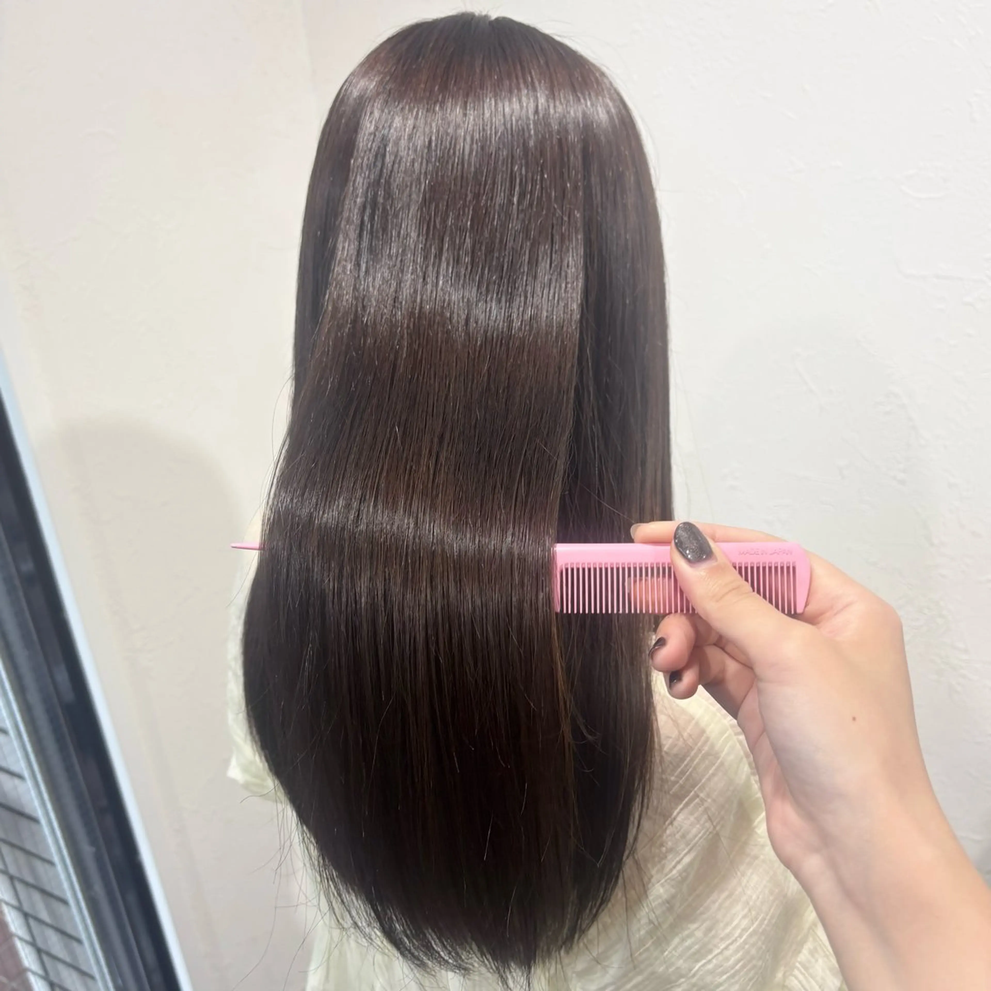 ロング カラー 髪質改善ストレート /暖色カラー🎀🪞のヘアスタイル